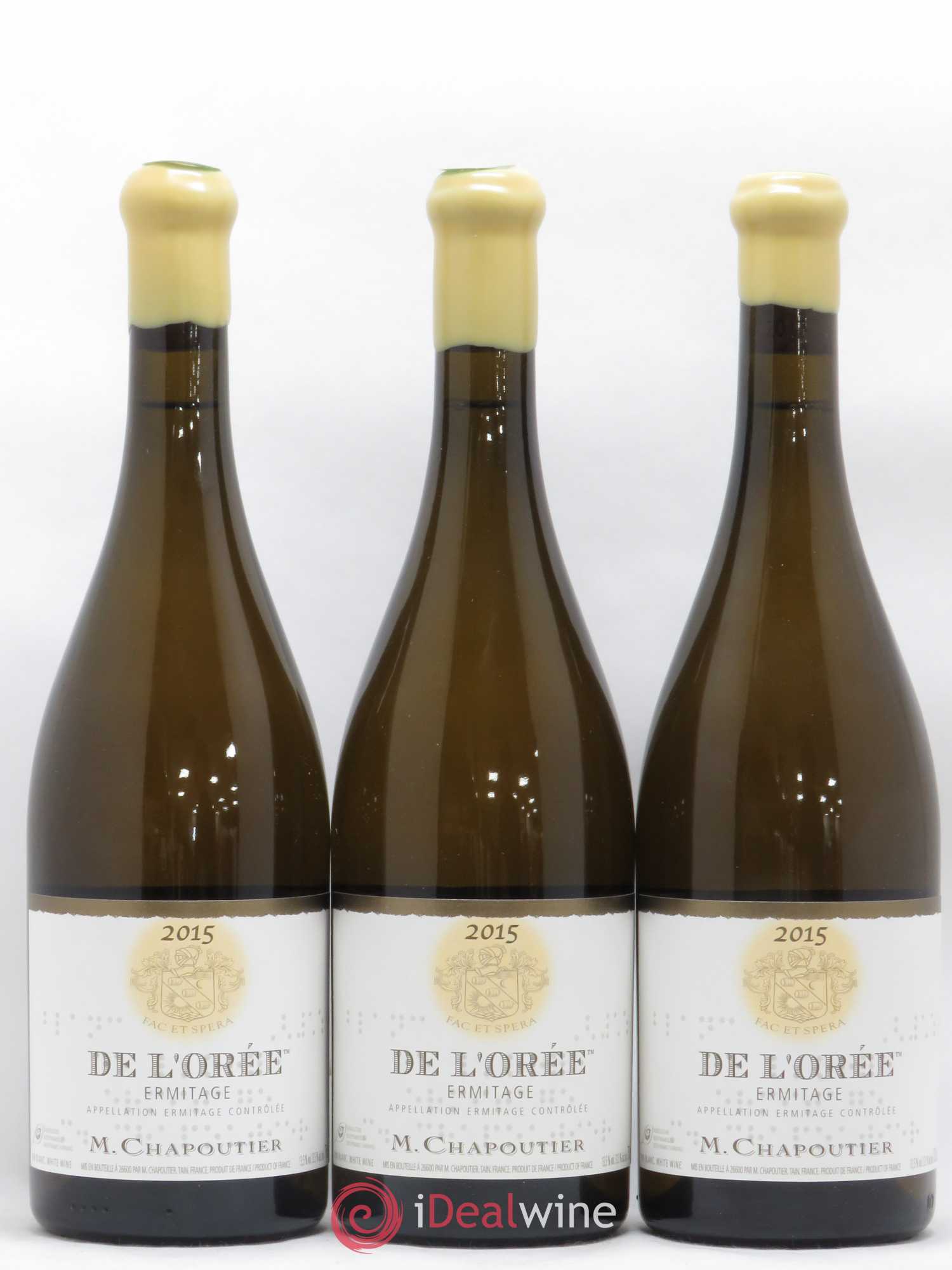 Hermitage Ermitage de l'Orée Chapoutier 2015 - Lot de 6 bouteilles - 3