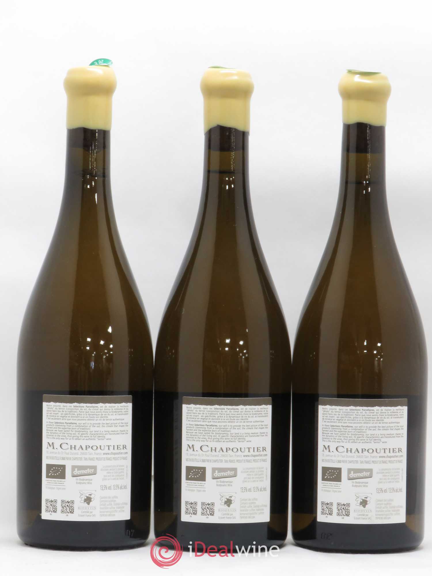 Hermitage Ermitage Le Méal Chapoutier 2015 - Lot de 3 bouteilles - 1