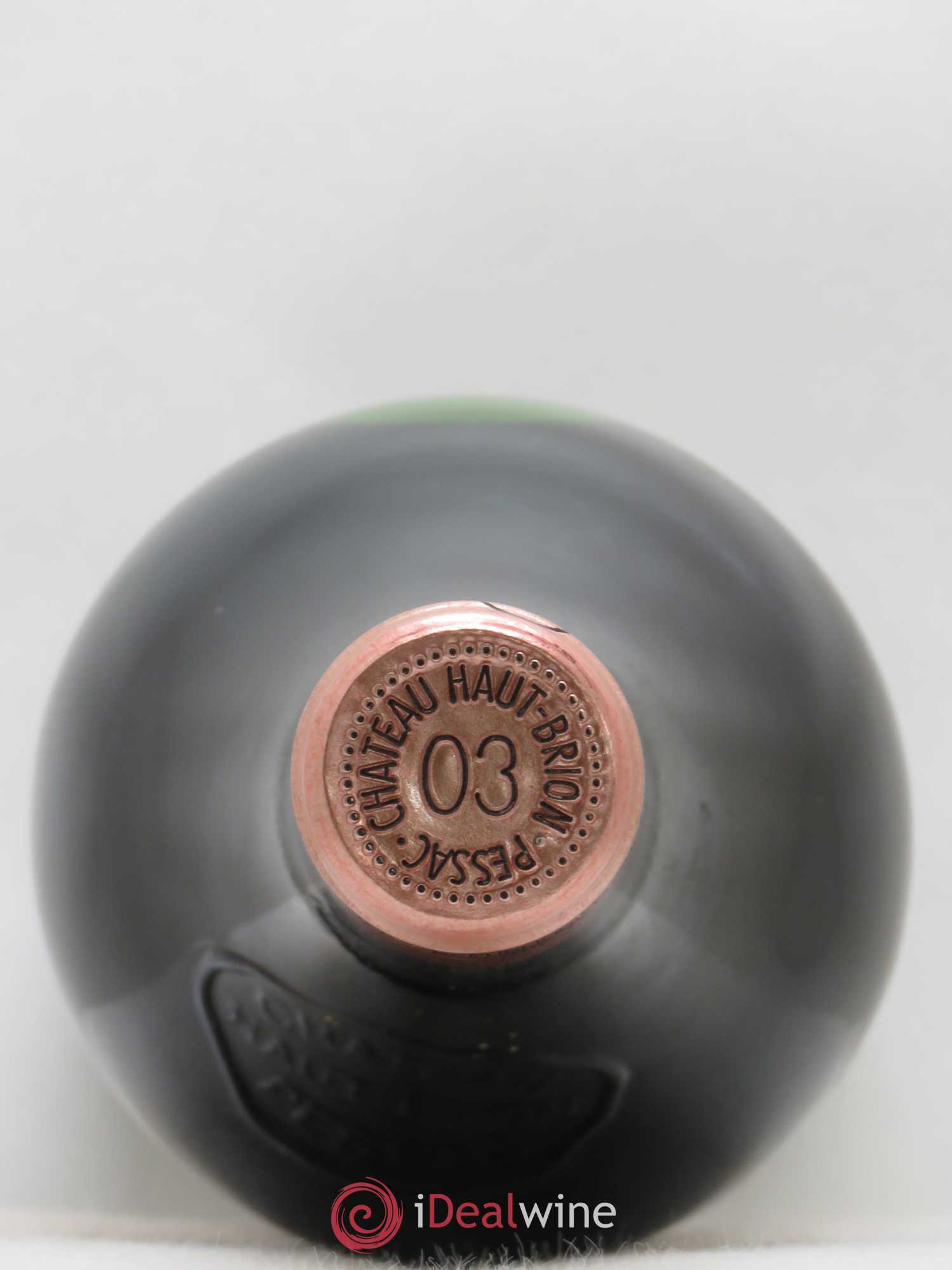 Château Haut Brion 1er Grand Cru Classé 2003 - Lot de 1 bouteille - 1