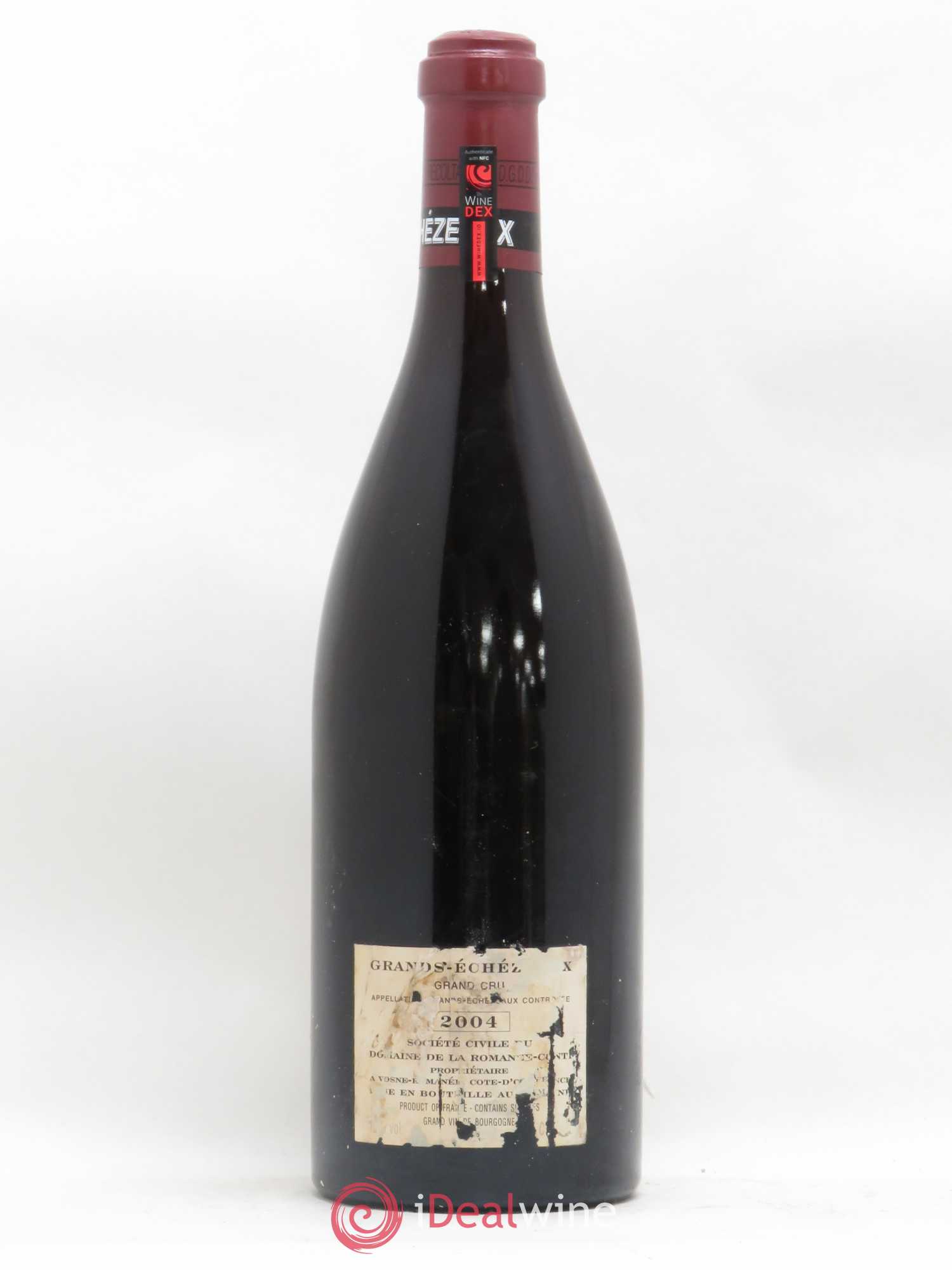 Grands-Echezeaux Grand Cru Domaine de la Romanée-Conti 2004 - Lot de 1 bouteille - 1