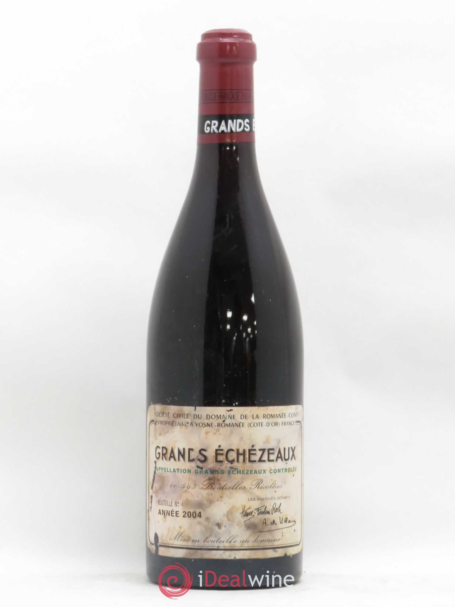 Grands-Echezeaux Grand Cru Domaine de la Romanée-Conti 2004 - Lot de 1 bouteille - 0