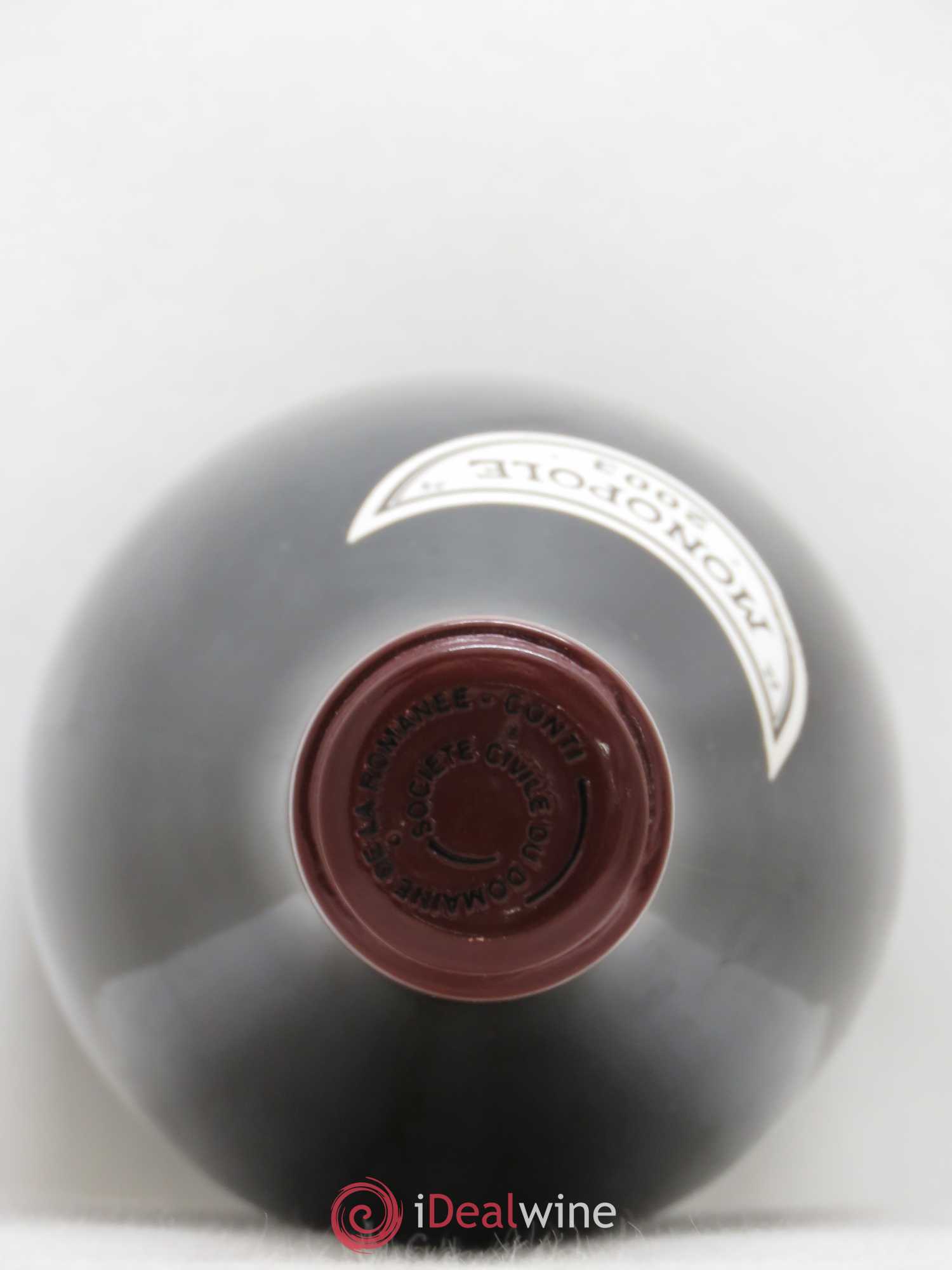 La Tâche Grand Cru Domaine de la Romanée-Conti 2003 - Lot de 1 bouteille - 2