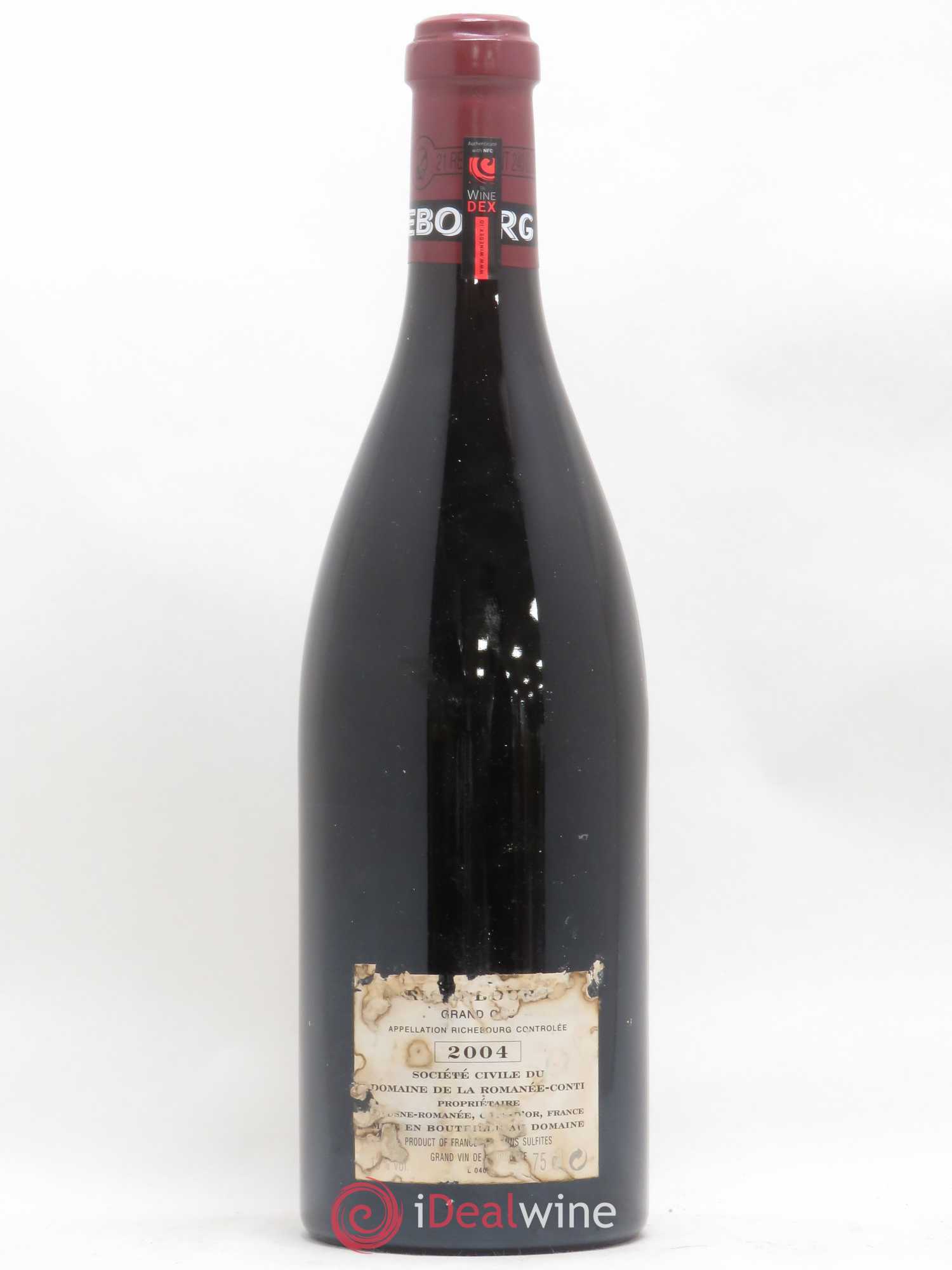 Richebourg Grand Cru Domaine de la Romanée-Conti 2004 - Lot de 1 bouteille - 1