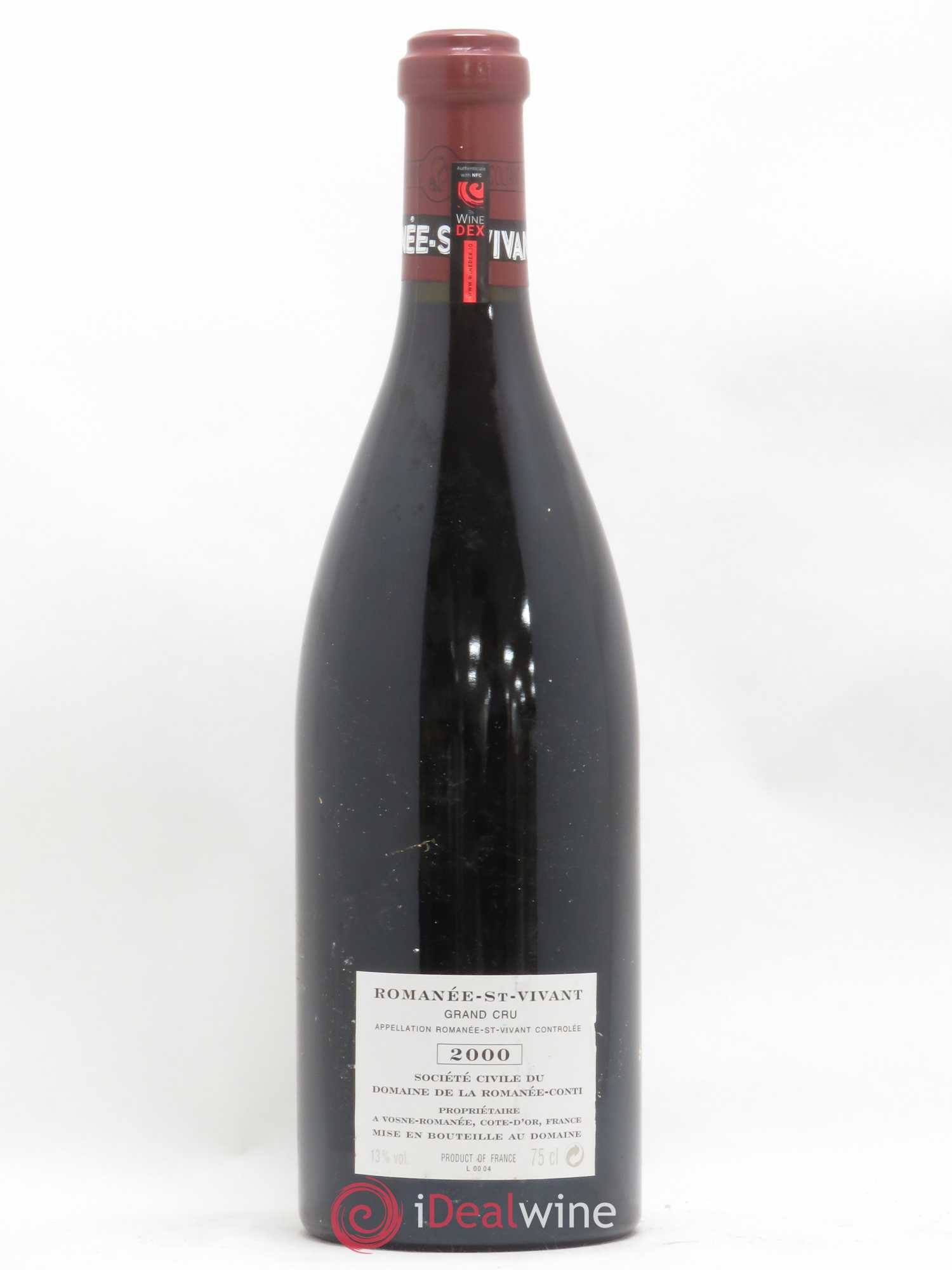 Romanée-Saint-Vivant Grand Cru Domaine de la Romanée-Conti 2000 - Lot de 1 bouteille - 1