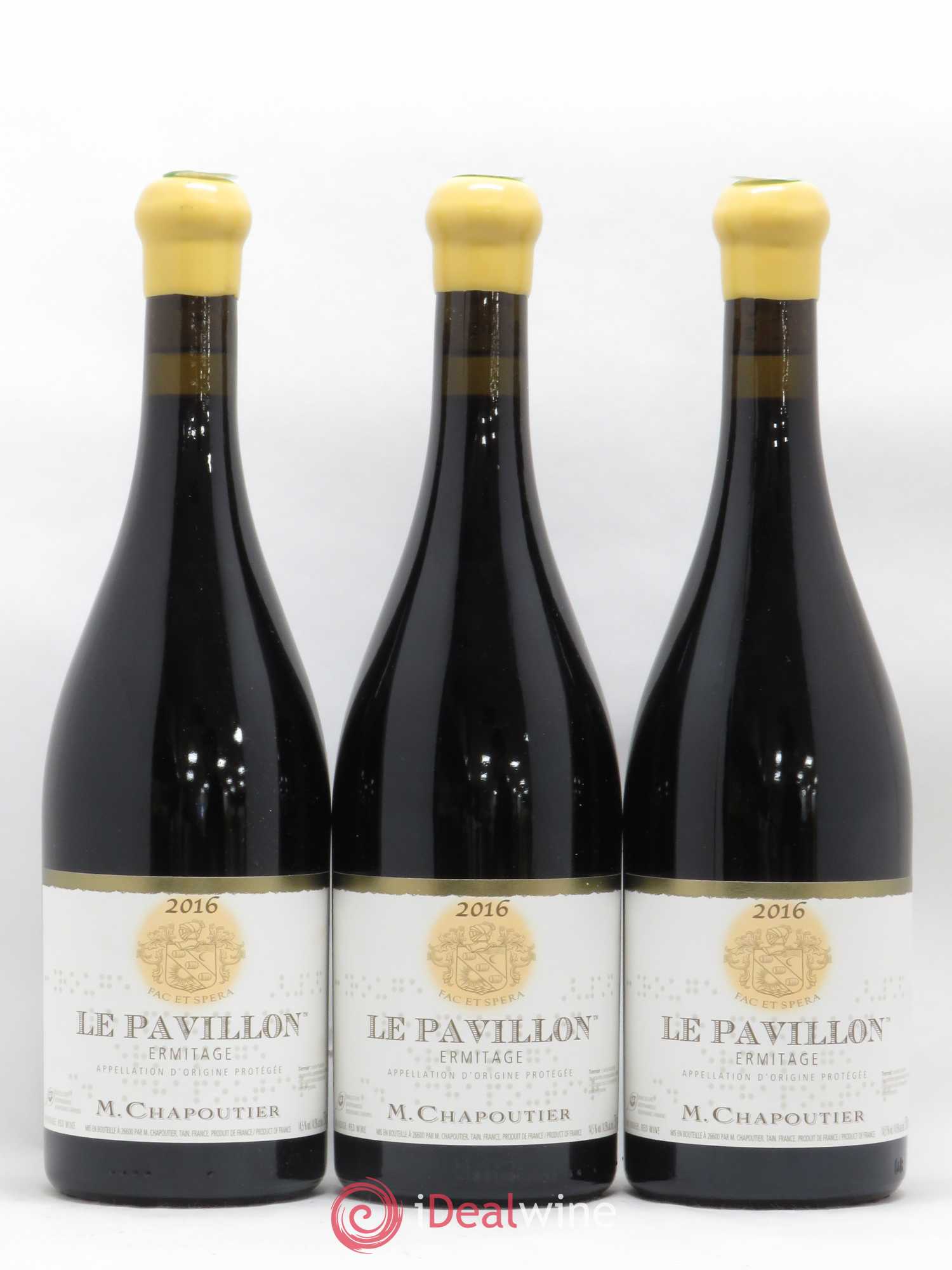Hermitage Ermitage Le Pavillon Chapoutier 2016 - Lot de 6 bouteilles - 3