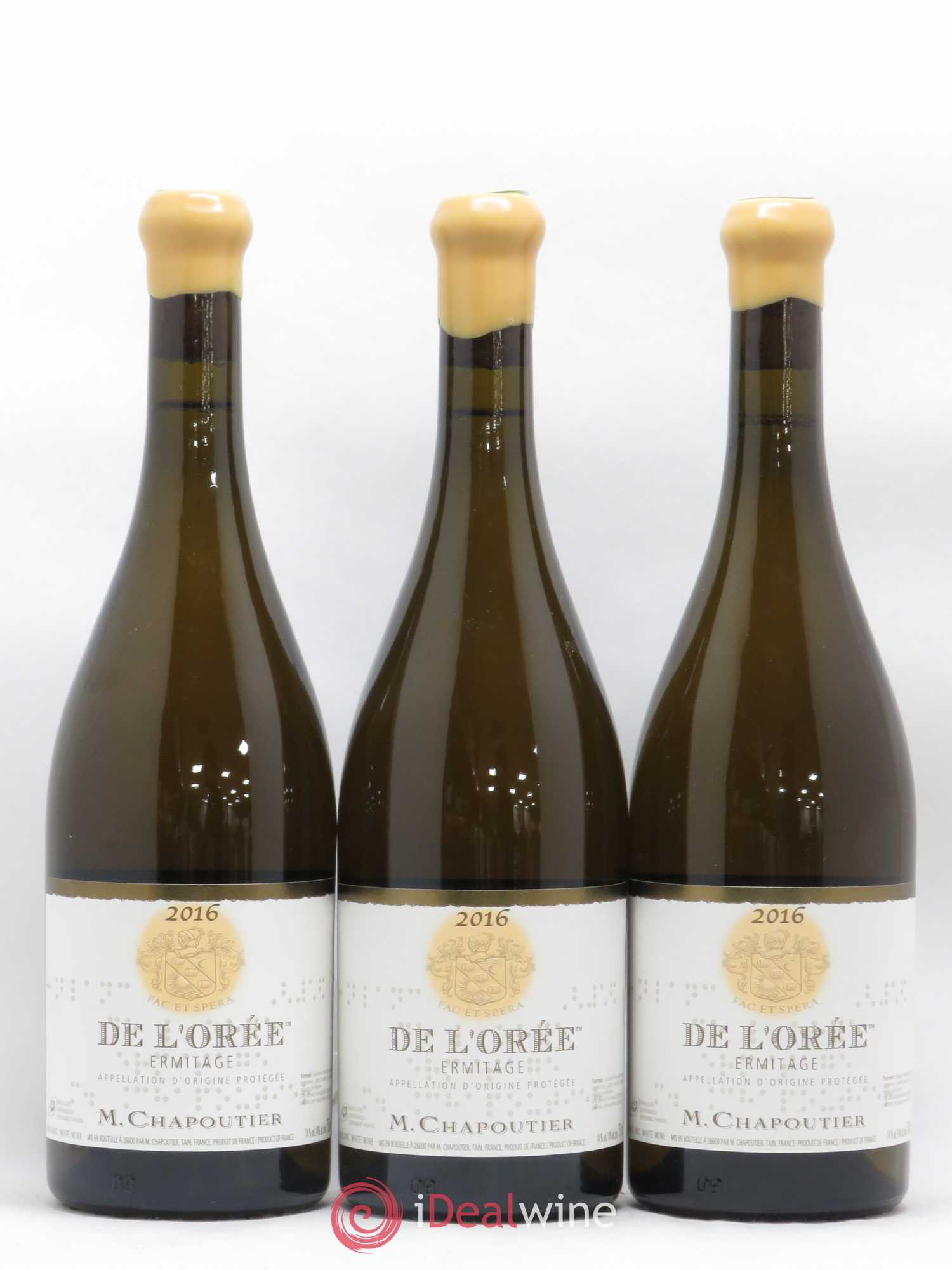 Hermitage Ermitage de l'Orée Chapoutier 2016 - Lot de 6 bouteilles - 1