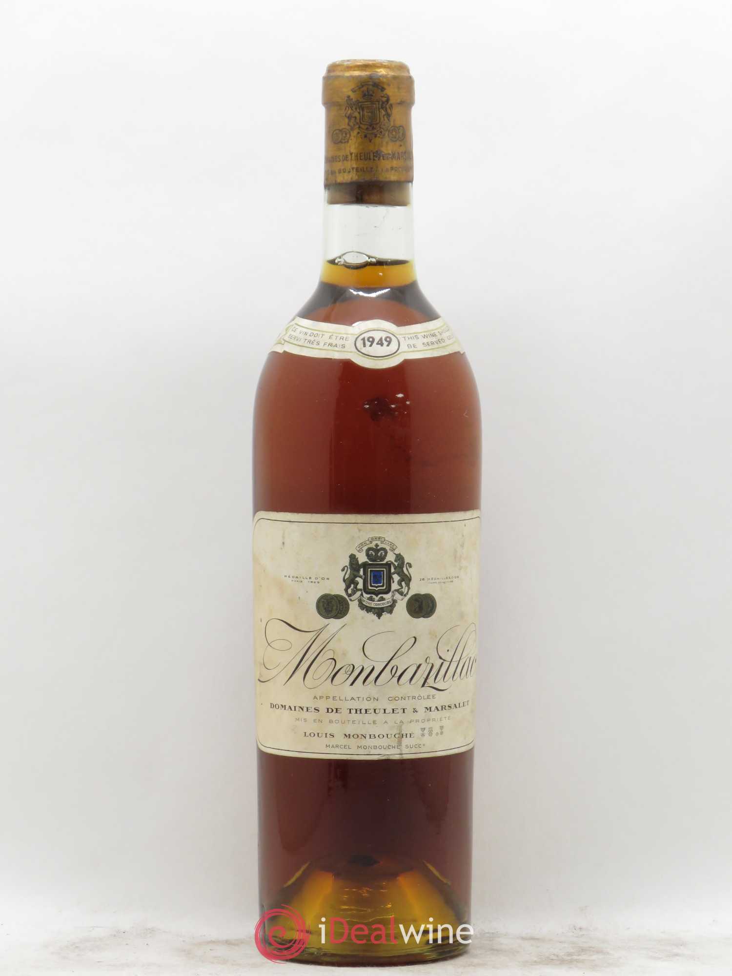 Monbazillac Theulet-Marsalet 1949 - Posten von 1 Flasche - 0