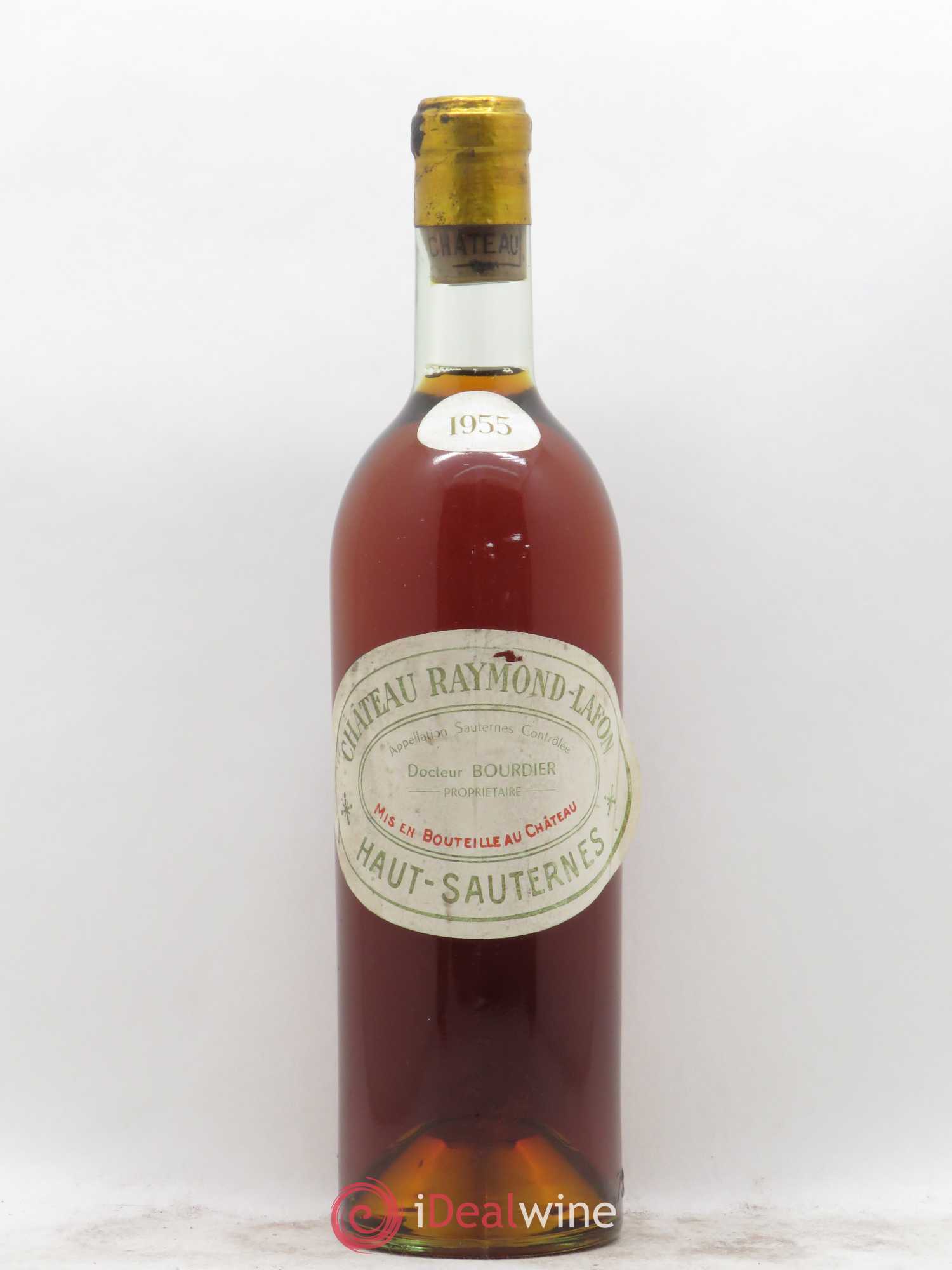 Château Raymond Lafon Docteur Bourdier 1955 - Lotto di 1 bottiglia - 0