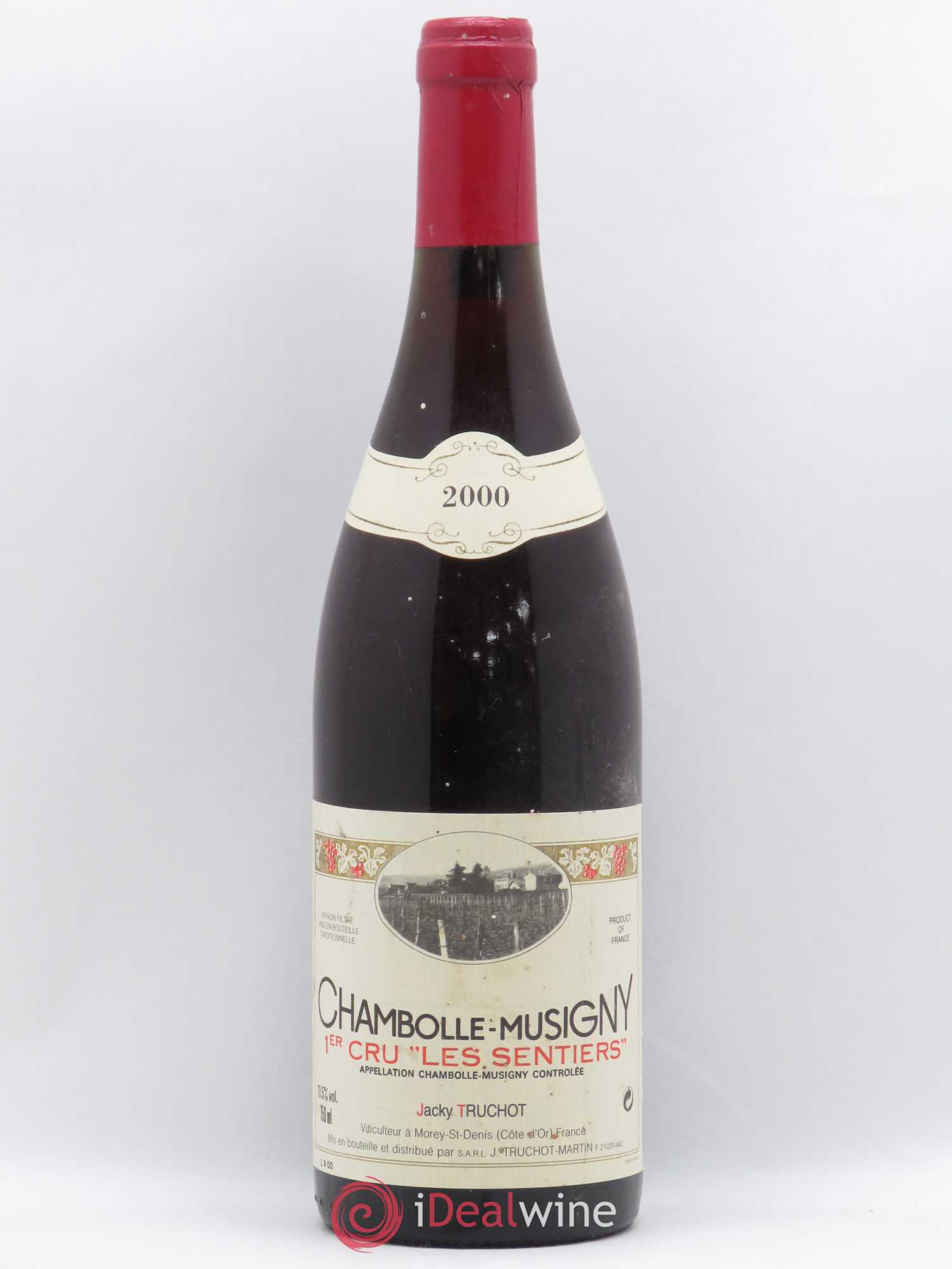 Chambolle-Musigny 1er Cru Les Sentiers Jacky Truchot 2000 - Lot de 1 bouteille - 0