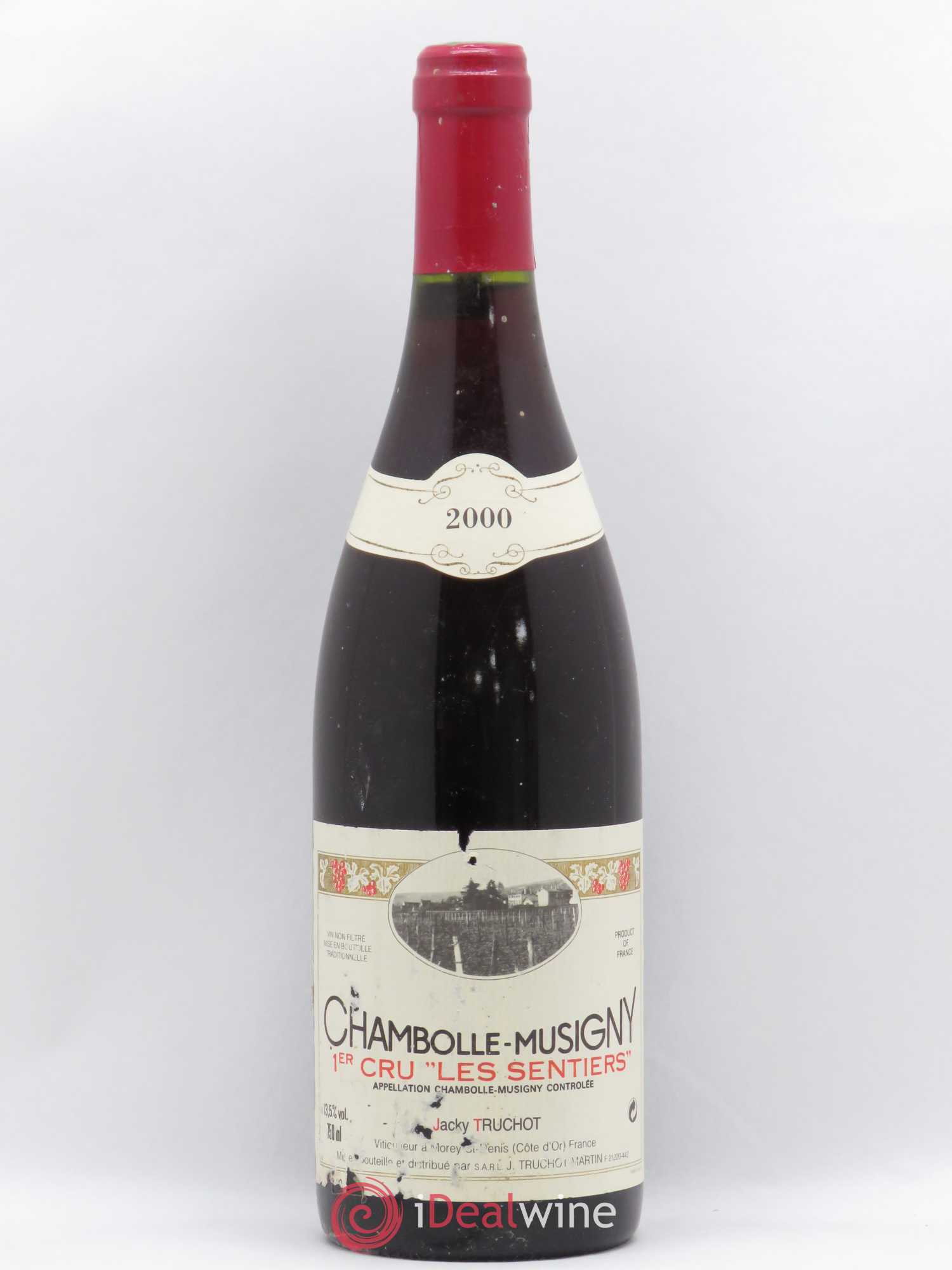 Chambolle-Musigny 1er Cru Les Sentiers Jacky Truchot 2000 - Lot de 1 bouteille - 0