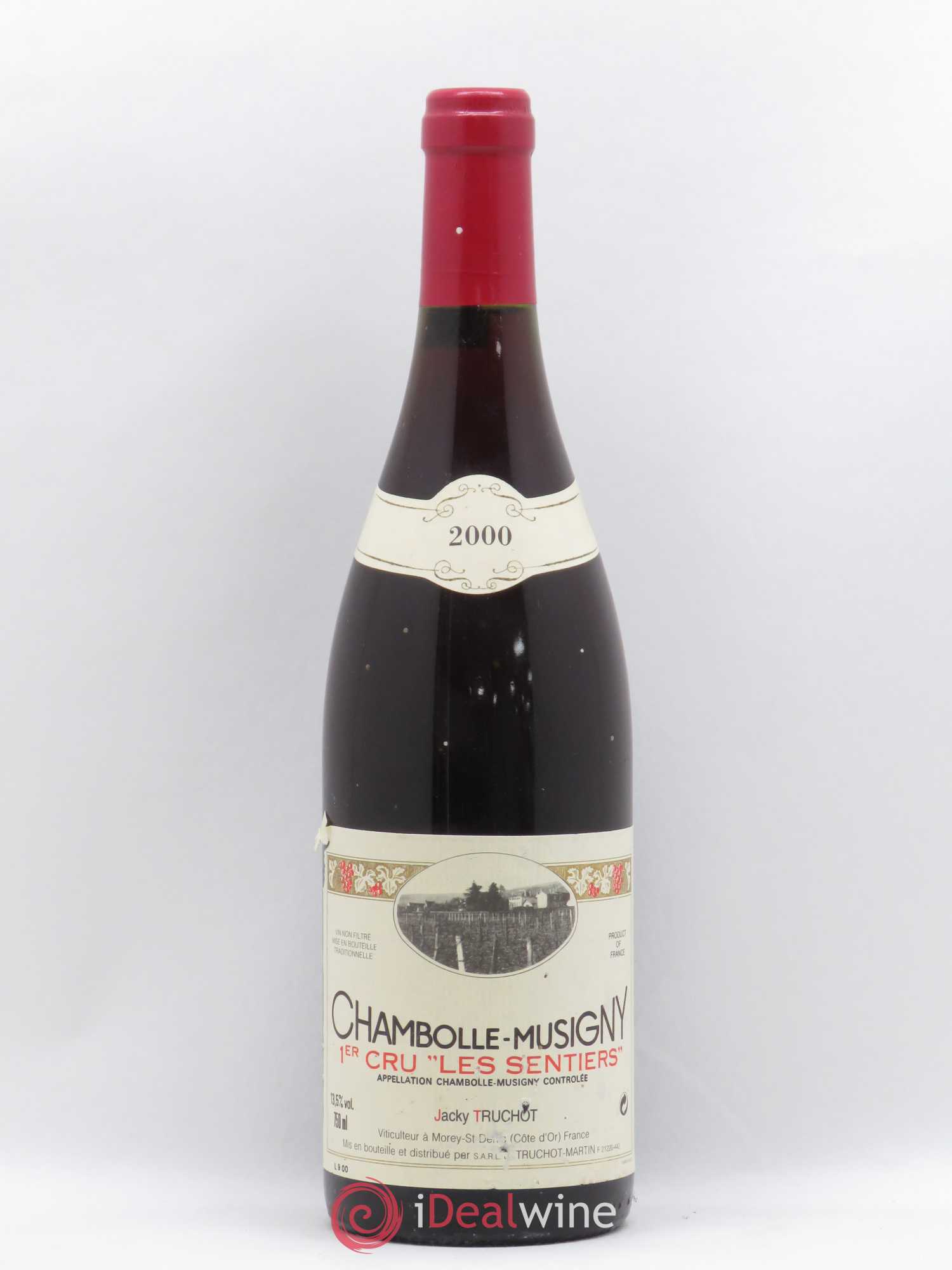 Chambolle-Musigny 1er Cru Les Sentiers Jacky Truchot 2000 - Lot de 1 bouteille - 0