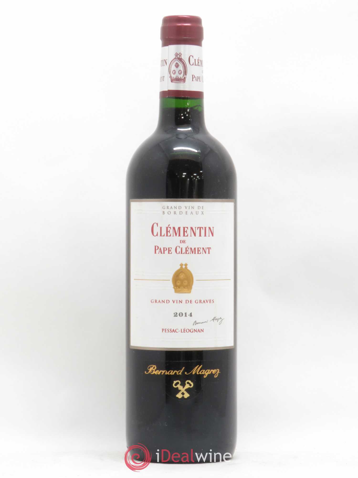 Le Clémentin de Pape Clément Second Vin 2014 - Lot de 1 bouteille - 0