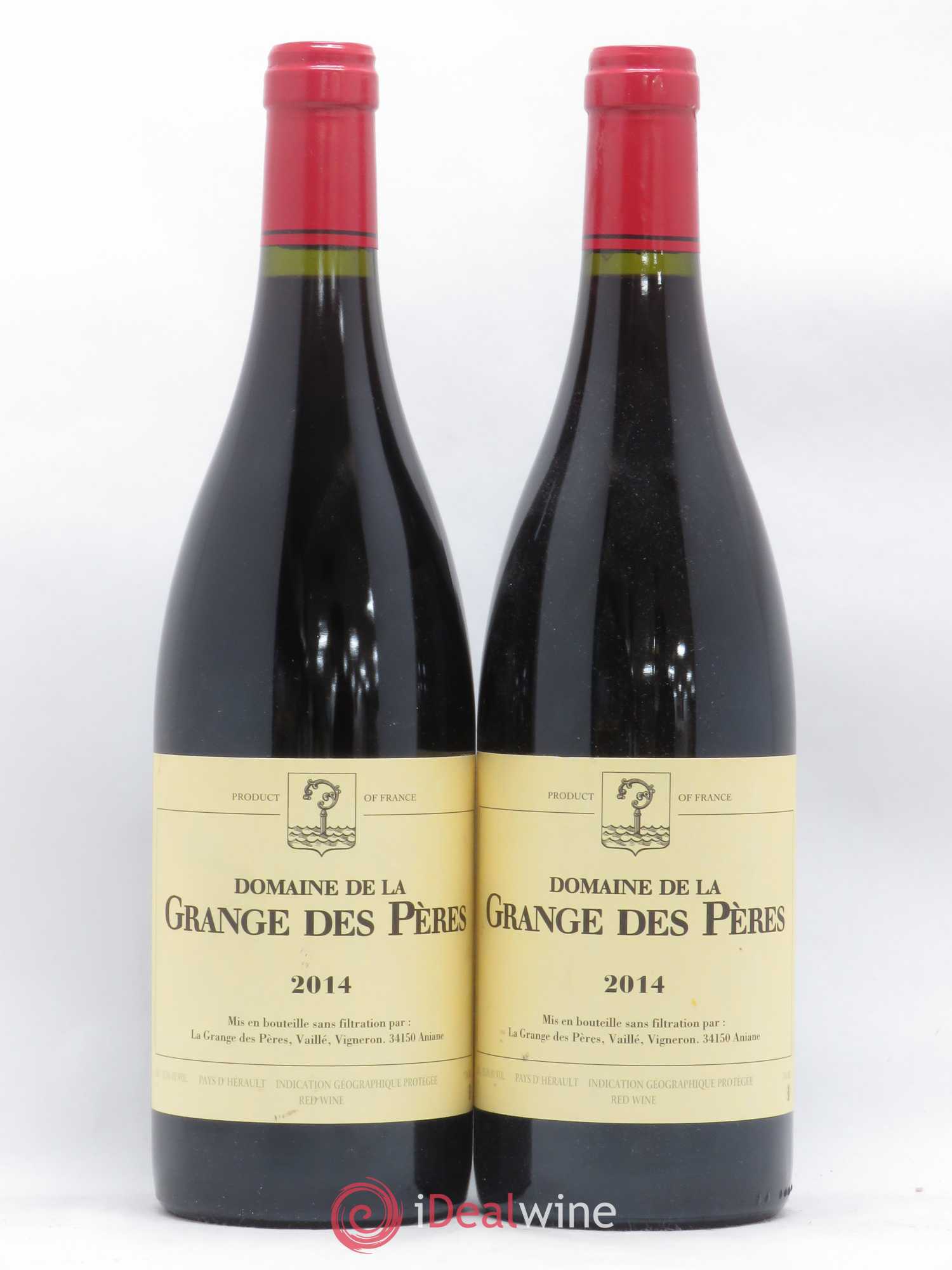Pays d'Hérault Grange des Pères Laurent Vaillé 2014 - Lot de 2 bouteilles - 0