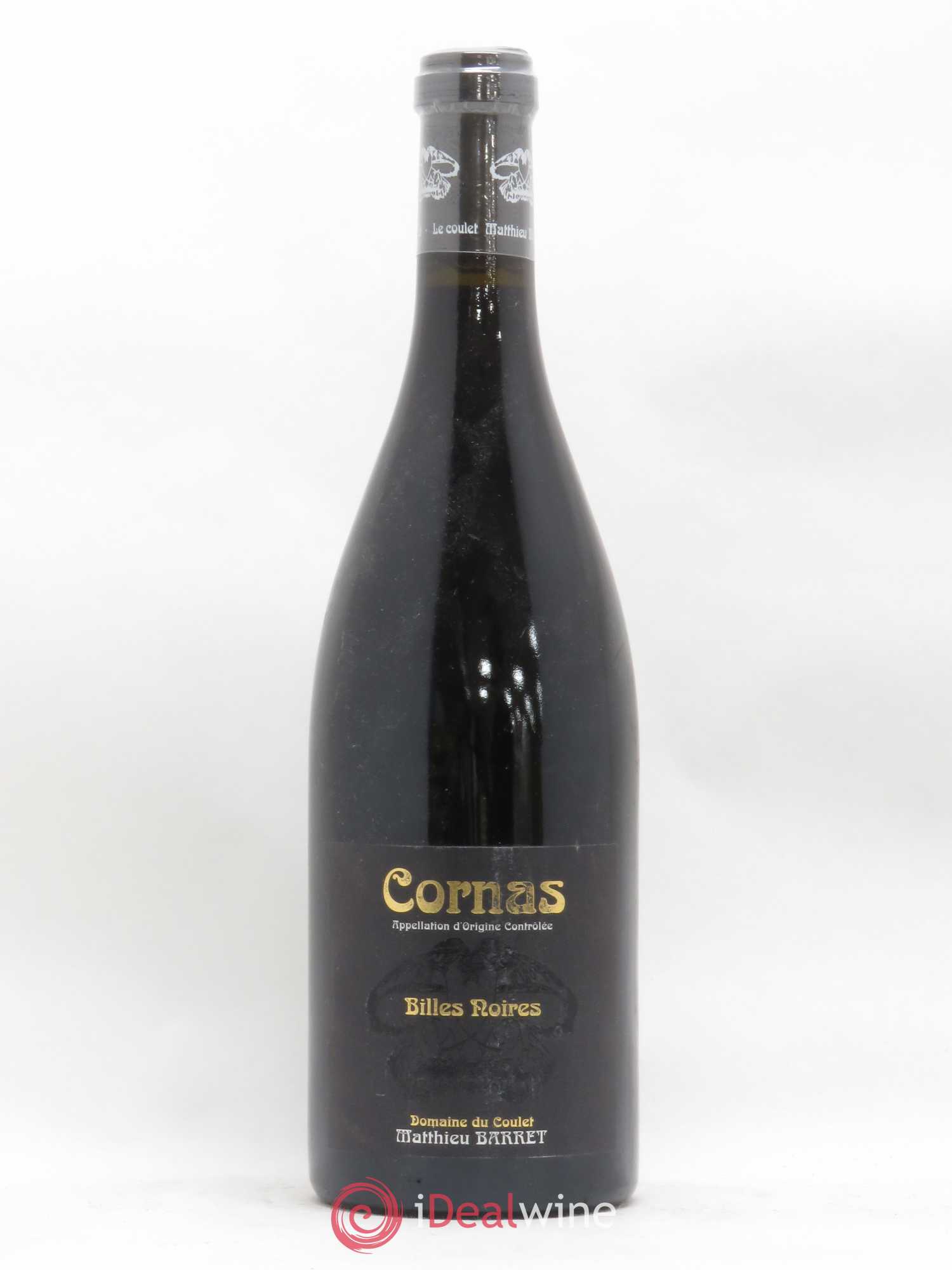 Cornas Billes Noires Coulet (Domaine du) - Matthieu Barret 2010 - Lot de 1 bouteille - 0