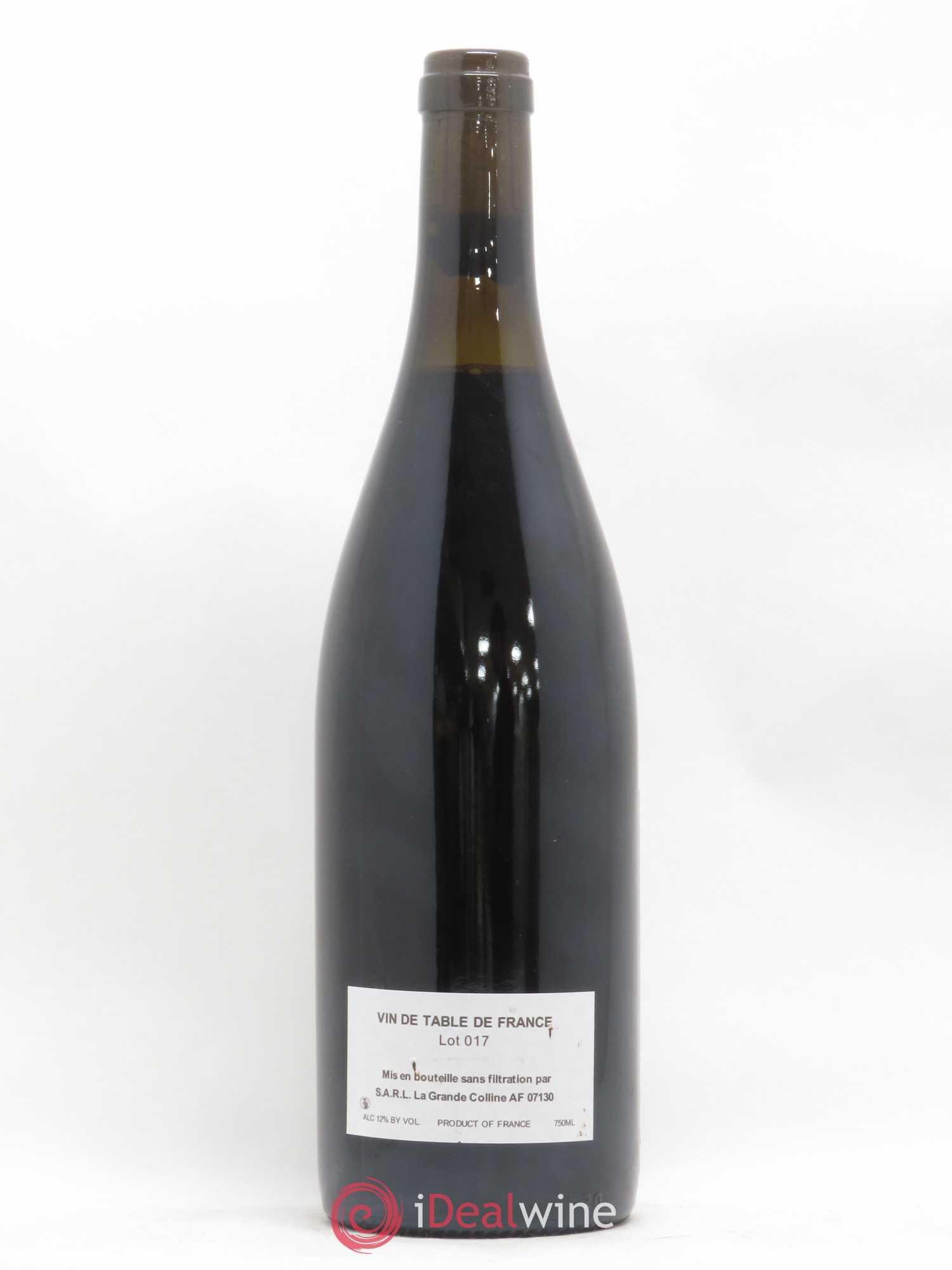 Vin de France (Ex Cornas) Hirotake Ooka - Domaine La Grande Colline 2017 - Lot de 1 bouteille - 1
