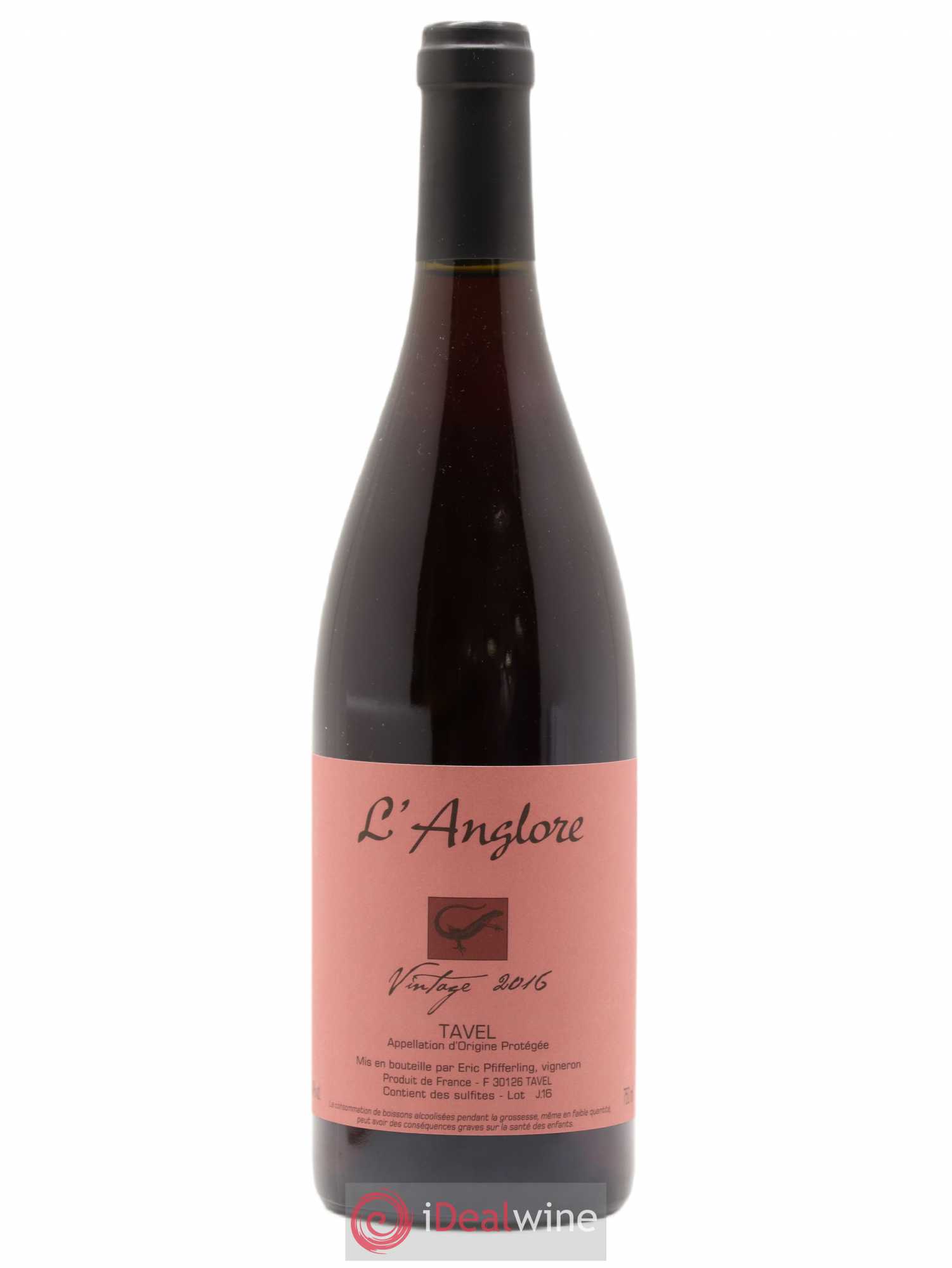 Tavel Vintage L'Anglore 2016 - Posten von 1 Flasche - 0