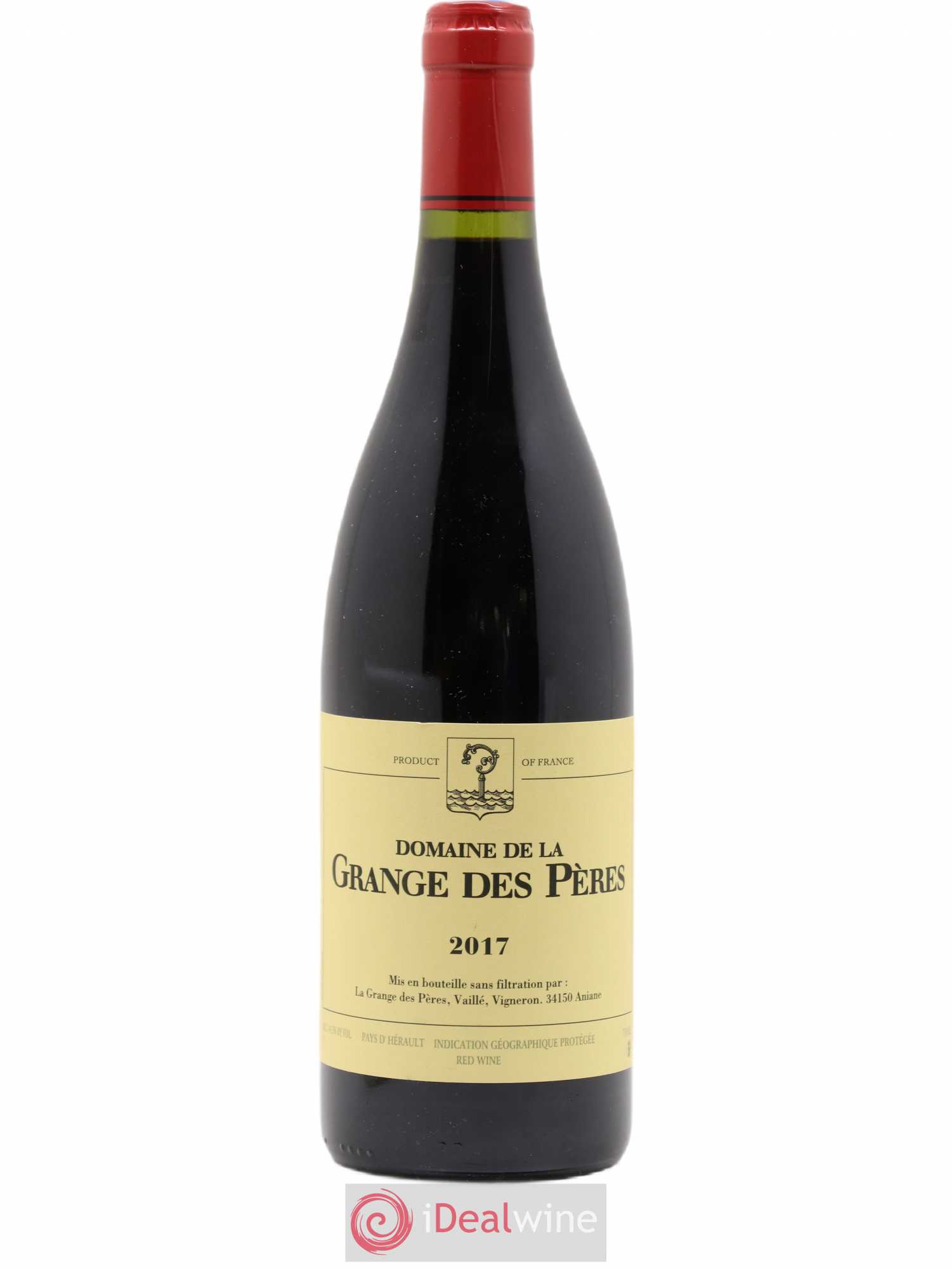 Pays d'Hérault Grange des Pères Laurent Vaillé 2017 - Lot de 1 bouteille - 0