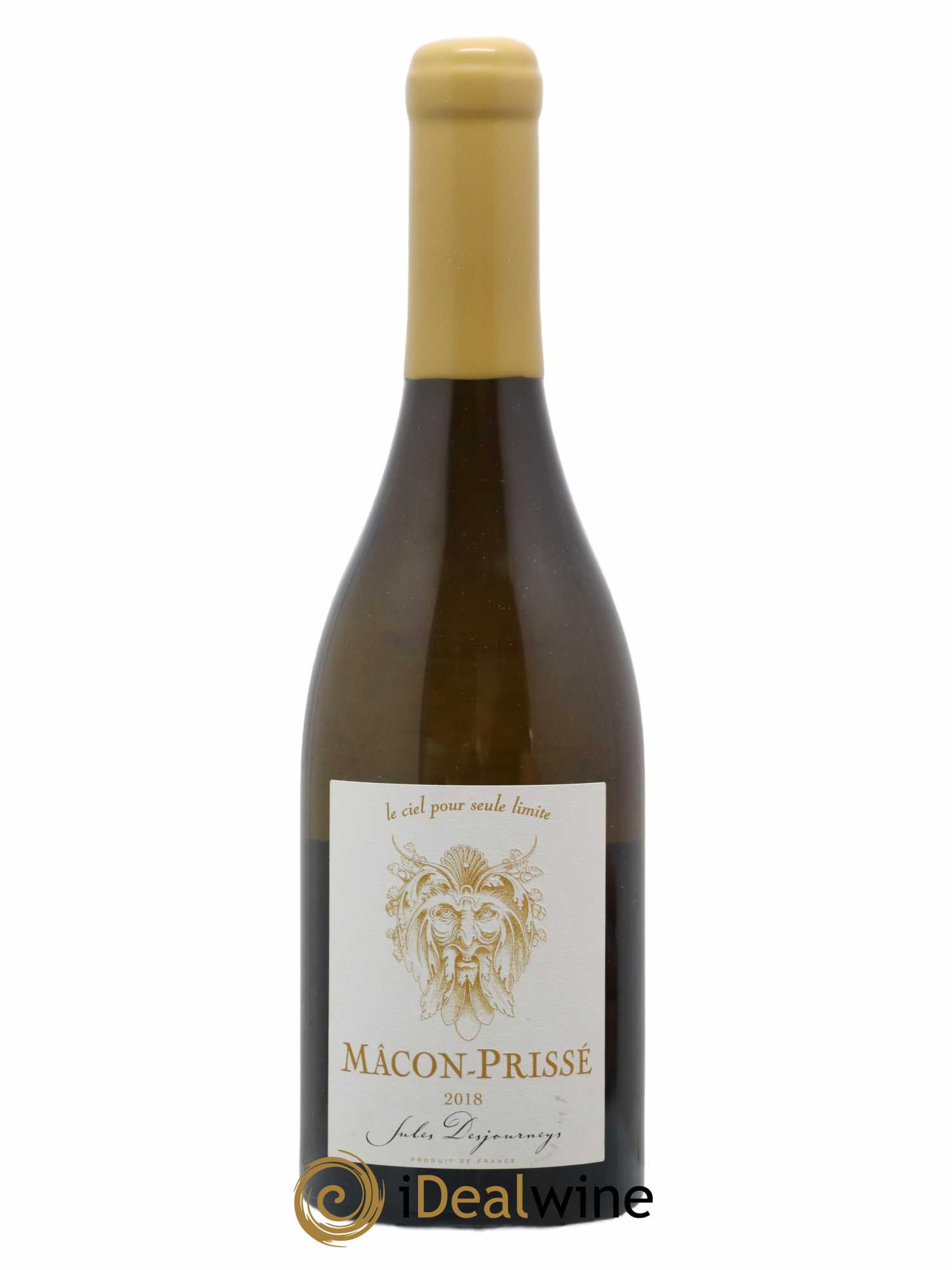 Mâcon Prissé Jules Desjourneys 2018 - Lot de 1 bouteille - 0