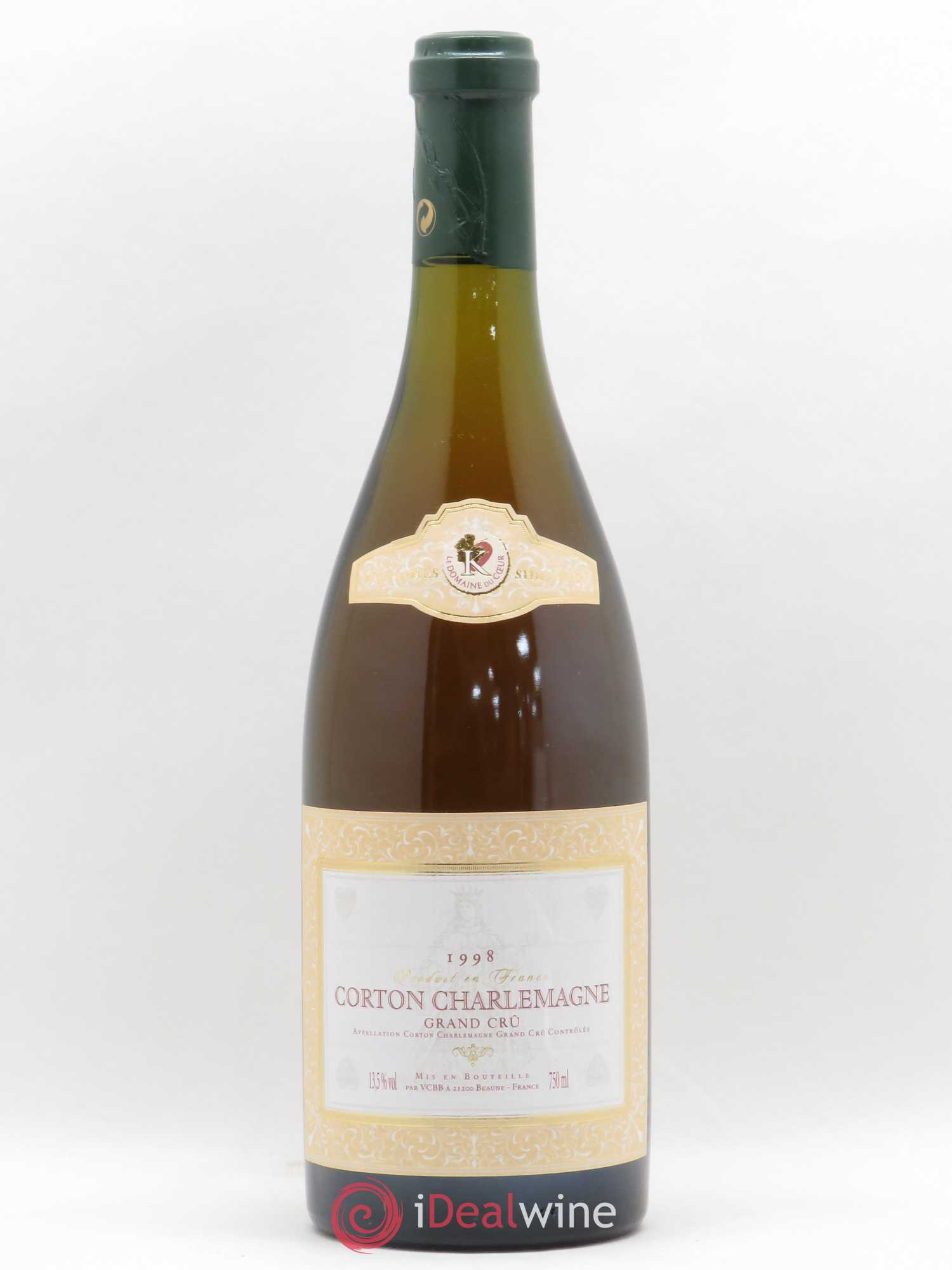 Corton-Charlemagne Grand Cru Domaine du Coeur 1998 - Posten von 1 Flasche - 0