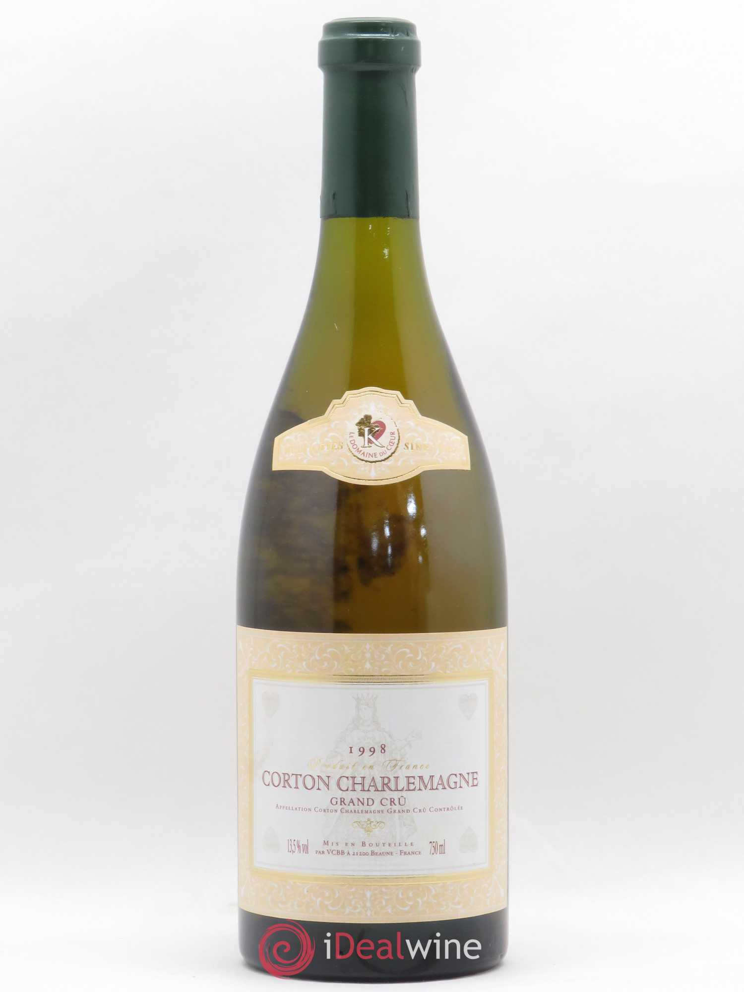 Corton-Charlemagne Grand Cru Domaine du Coeur 1998 - Posten von 1 Flasche - 0