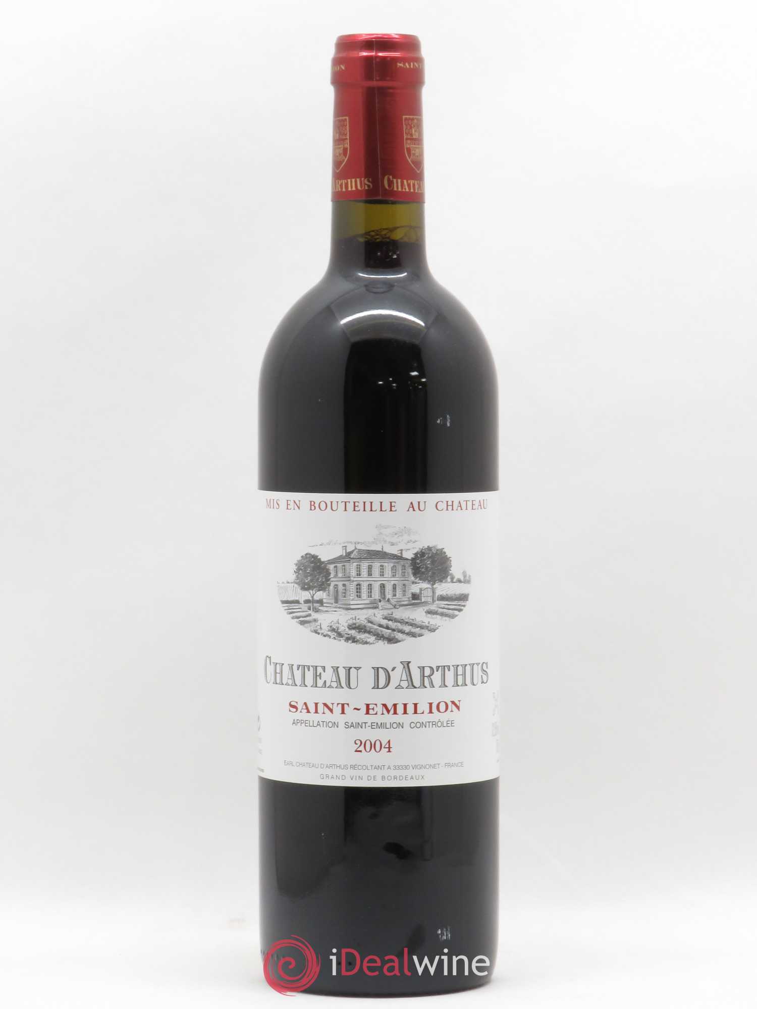 Saint-Émilion Château d'Arthus 2004 - Posten von 1 Flasche - 0