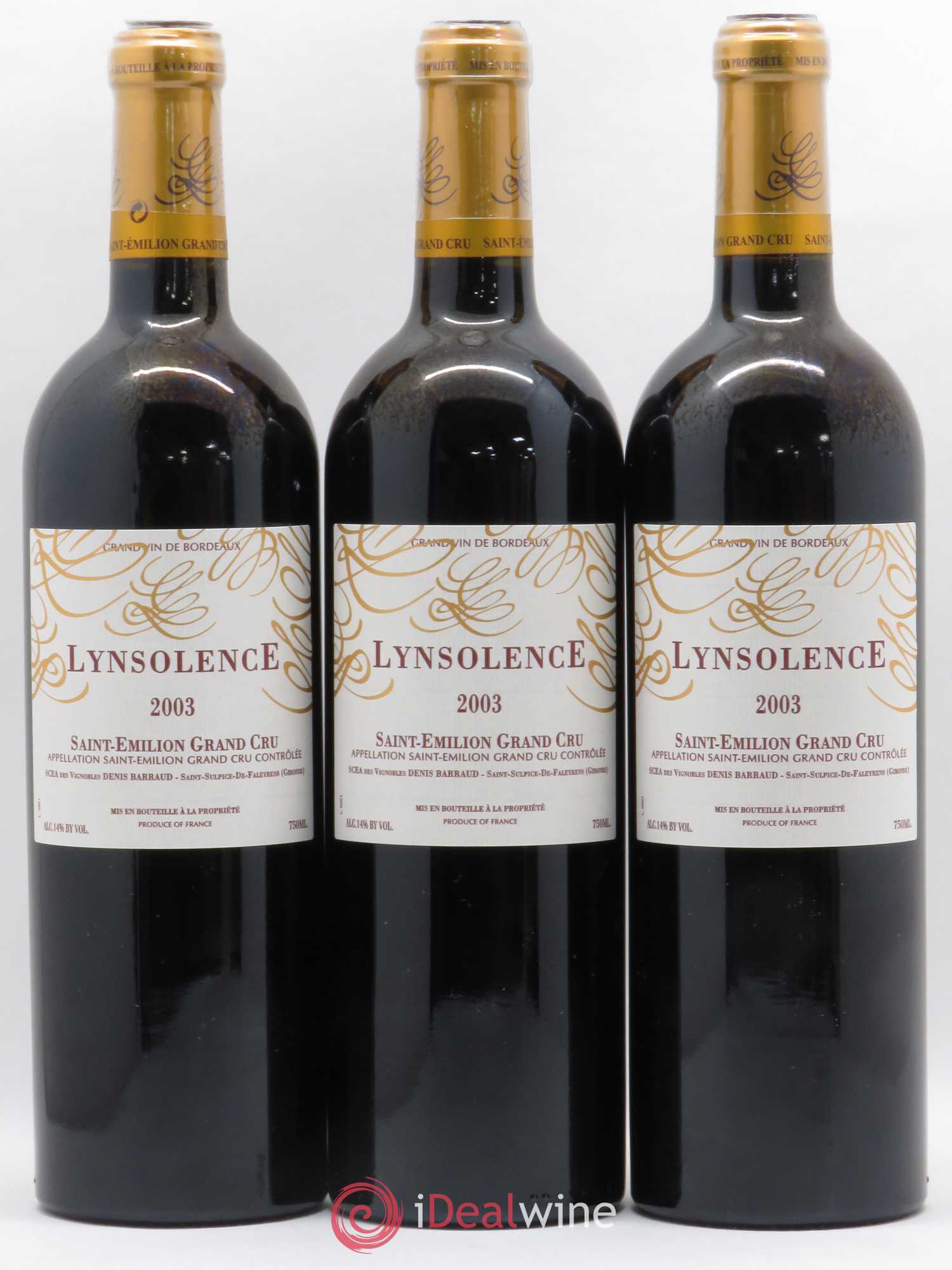 Lynsolence 2003 - Lot de 12 bouteilles - 1