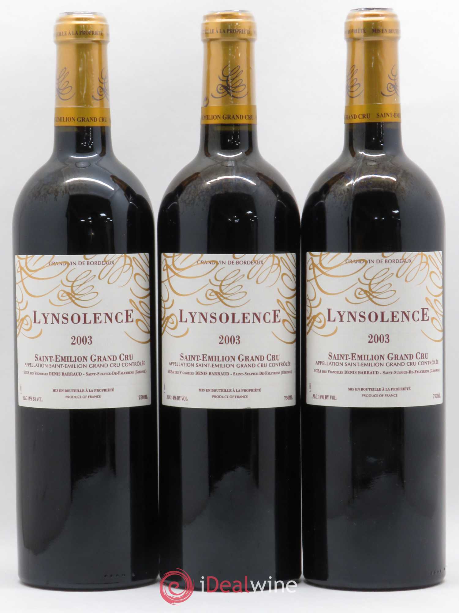Lynsolence 2003 - Lot de 12 bouteilles - 2