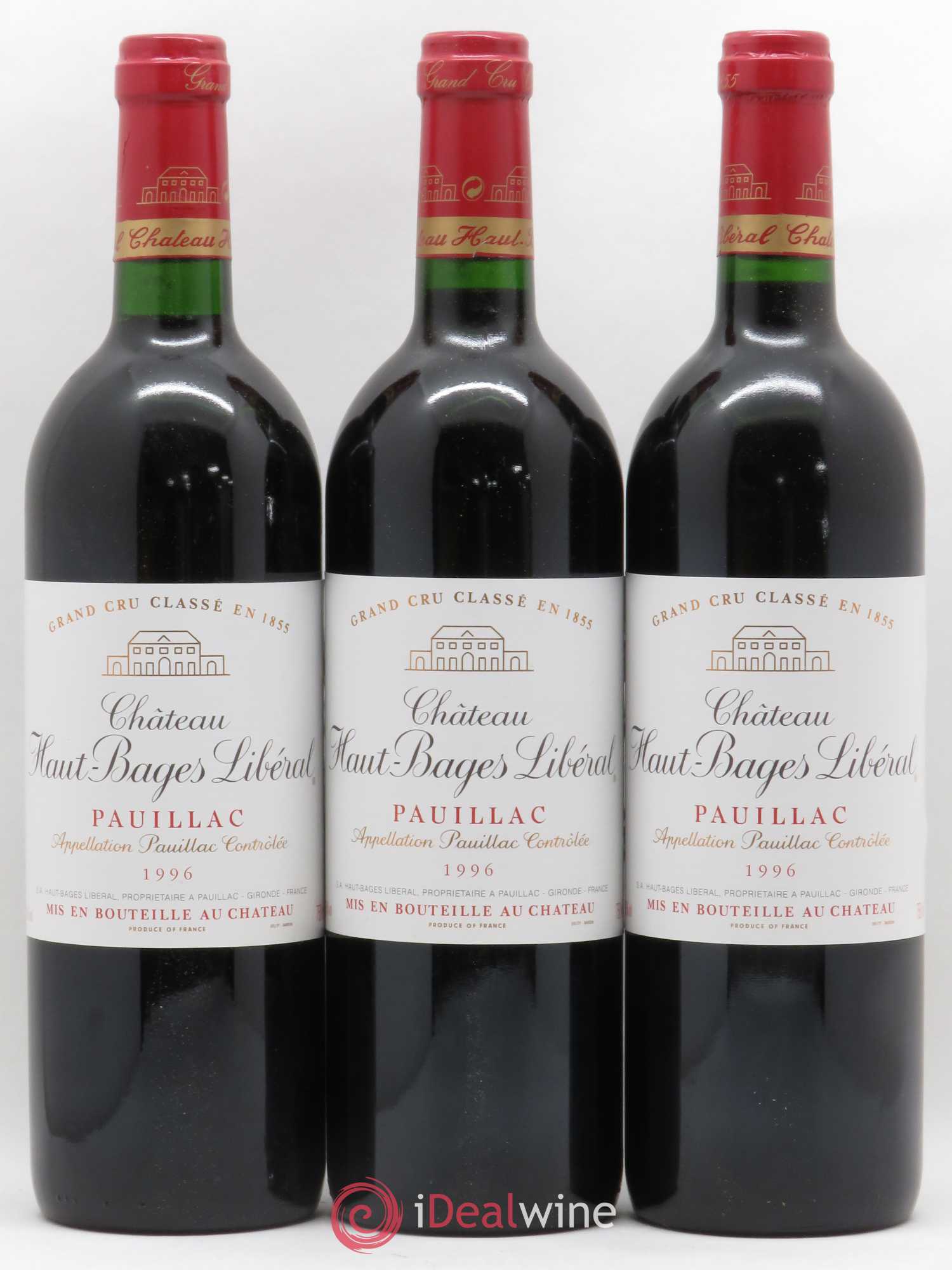 Château Haut Bages Libéral 5ème Grand Cru Classé 1996 - Lotto di 12 bottiglie - 2