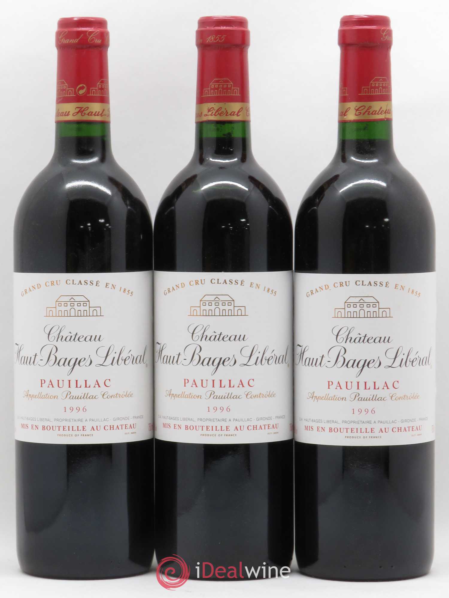 Château Haut Bages Libéral 5ème Grand Cru Classé 1996 - Lotto di 12 bottiglie - 4