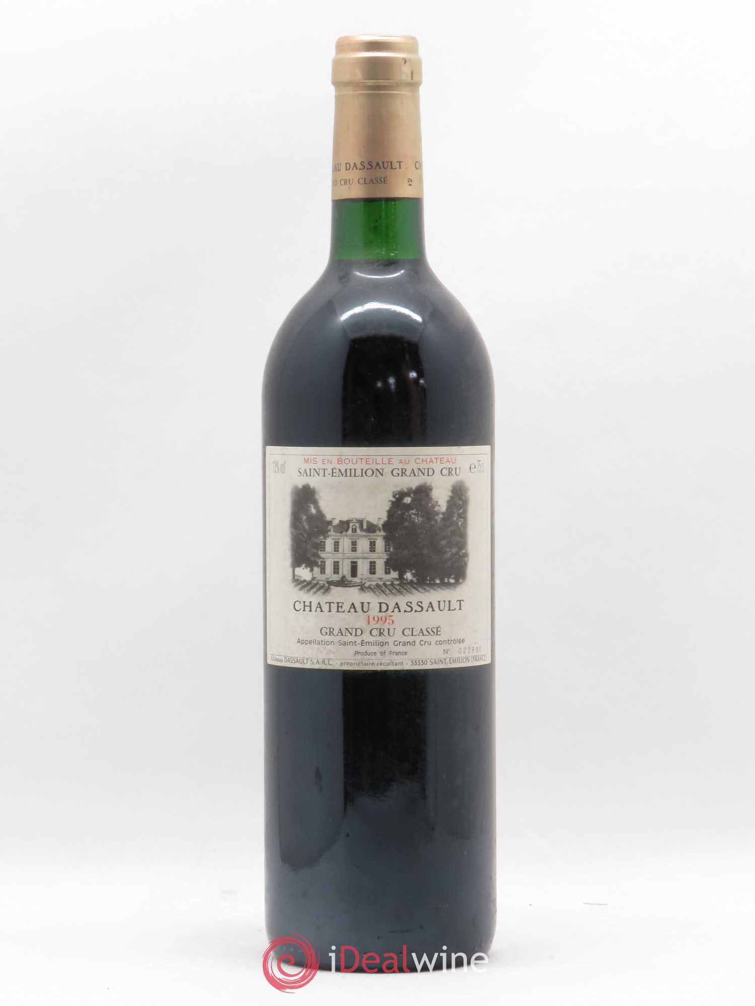 Château Dassault Grand Cru Classé 1995 - Lot de 1 bouteille - 0