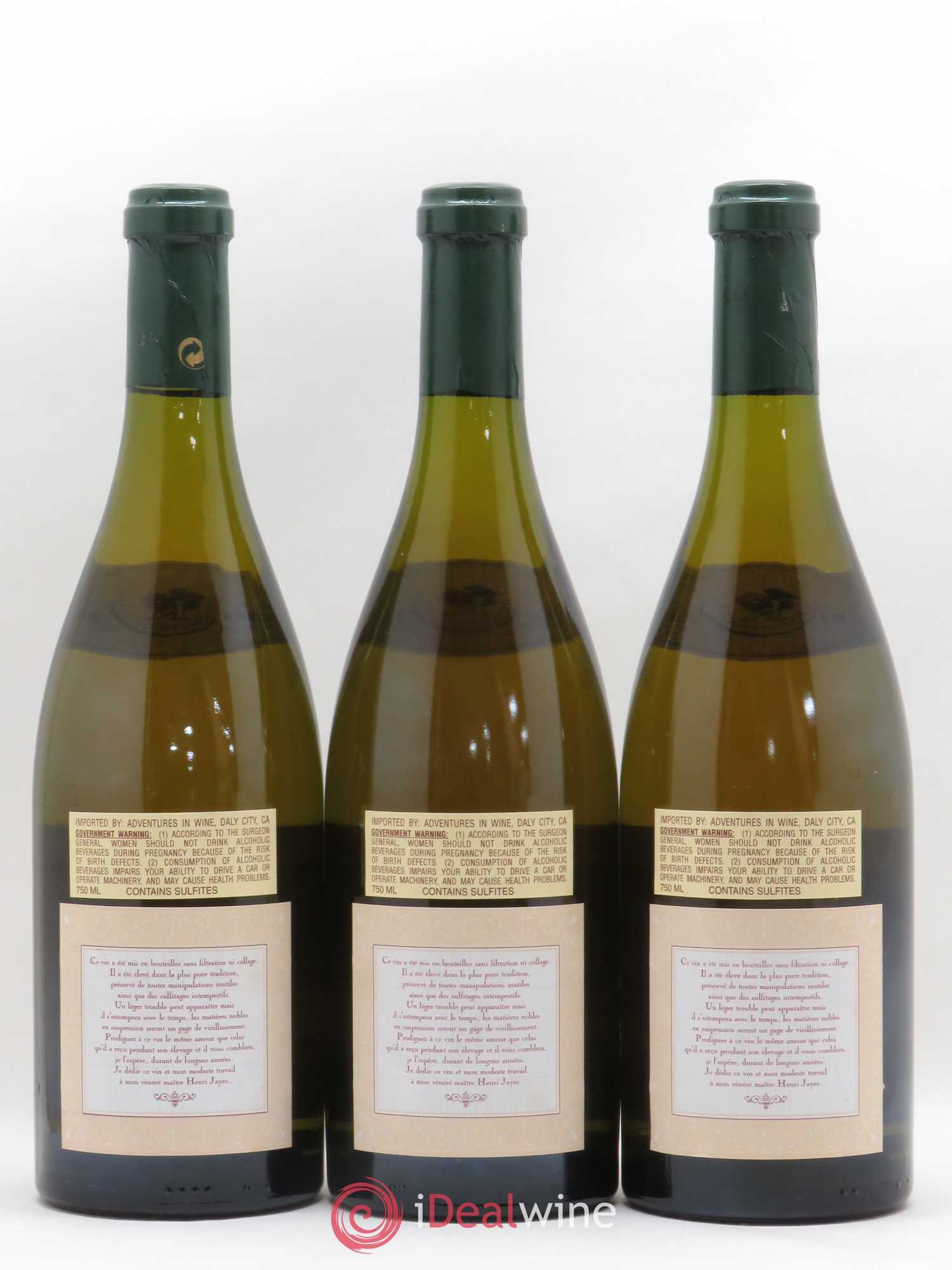 Corton-Charlemagne Grand Cru Domaine du Coeur 1998 - Posten von 6 Flaschen - 4