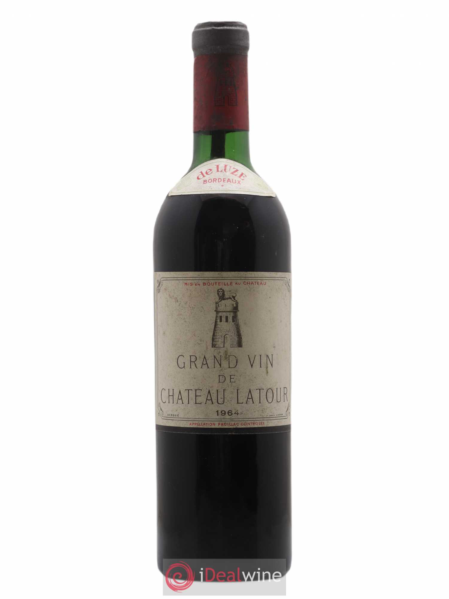 Château Latour 1er Grand Cru Classé 1964 - Lot de 1 bouteille - 0