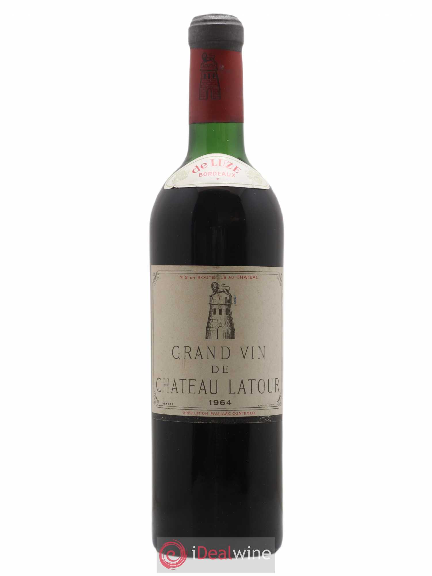 Château Latour 1er Grand Cru Classé 1964 - Lot de 1 bouteille - 0