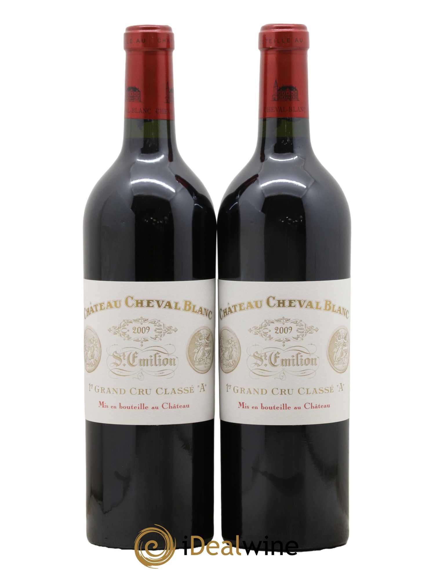 Château Cheval Blanc 1er Grand Cru Classé A 2009 - Lot de 2 bouteilles - 0