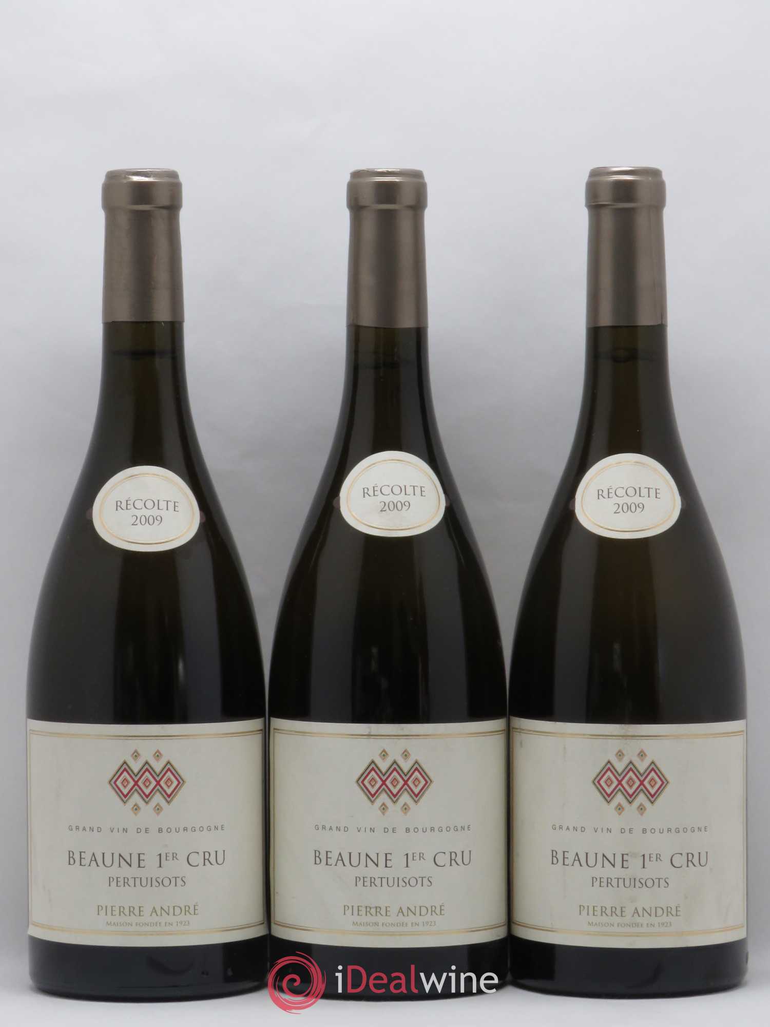 Beaune 1er Cru Pertuisots Pierre André 2009 - Posten von 3 Flaschen - 0