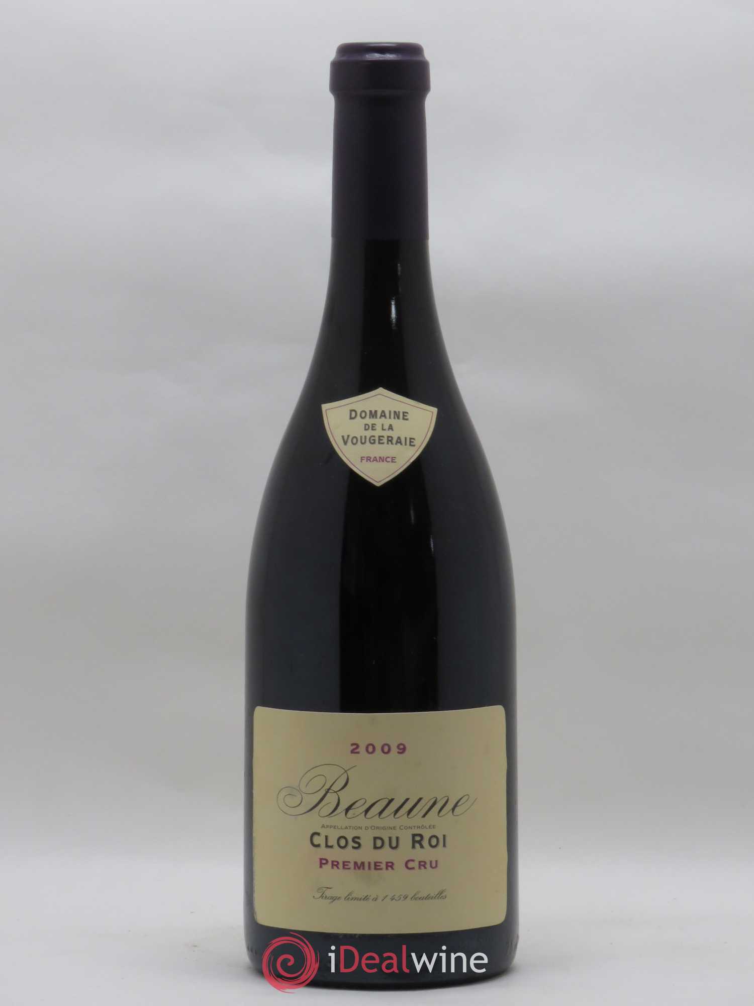 Beaune 1er Cru Clos du Roi Domaine de la Vougeraie 2009 - Posten von 1 Flasche - 0