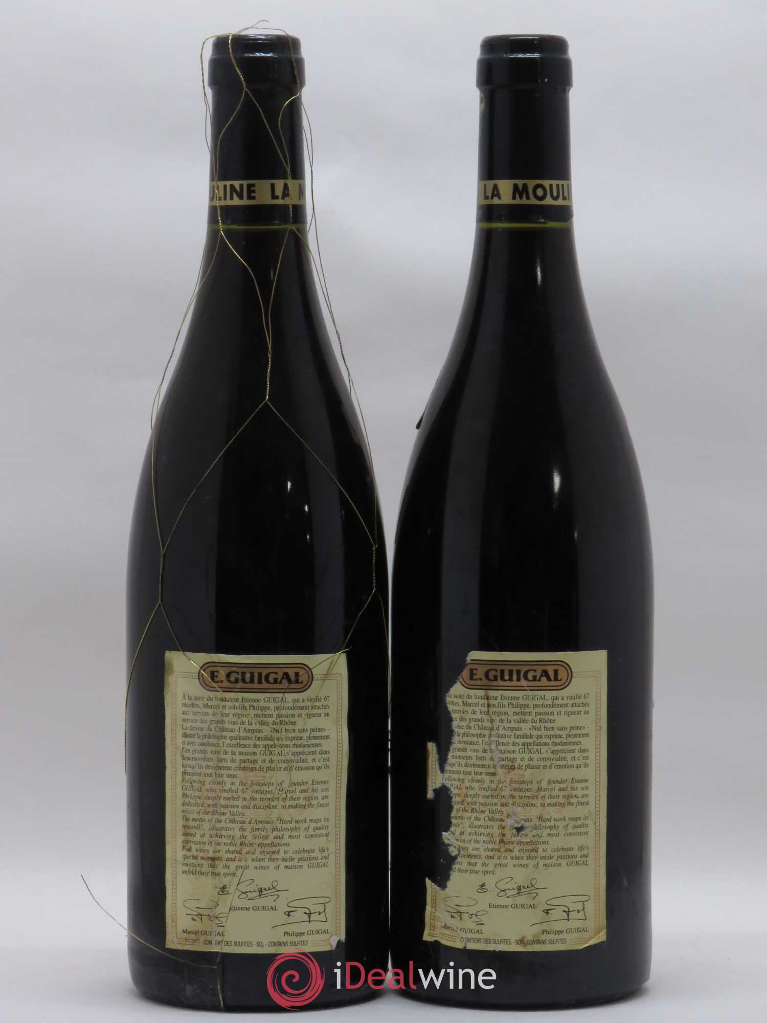 Côte-Rôtie La Mouline Guigal 2003 - Lot de 2 bouteilles - 1