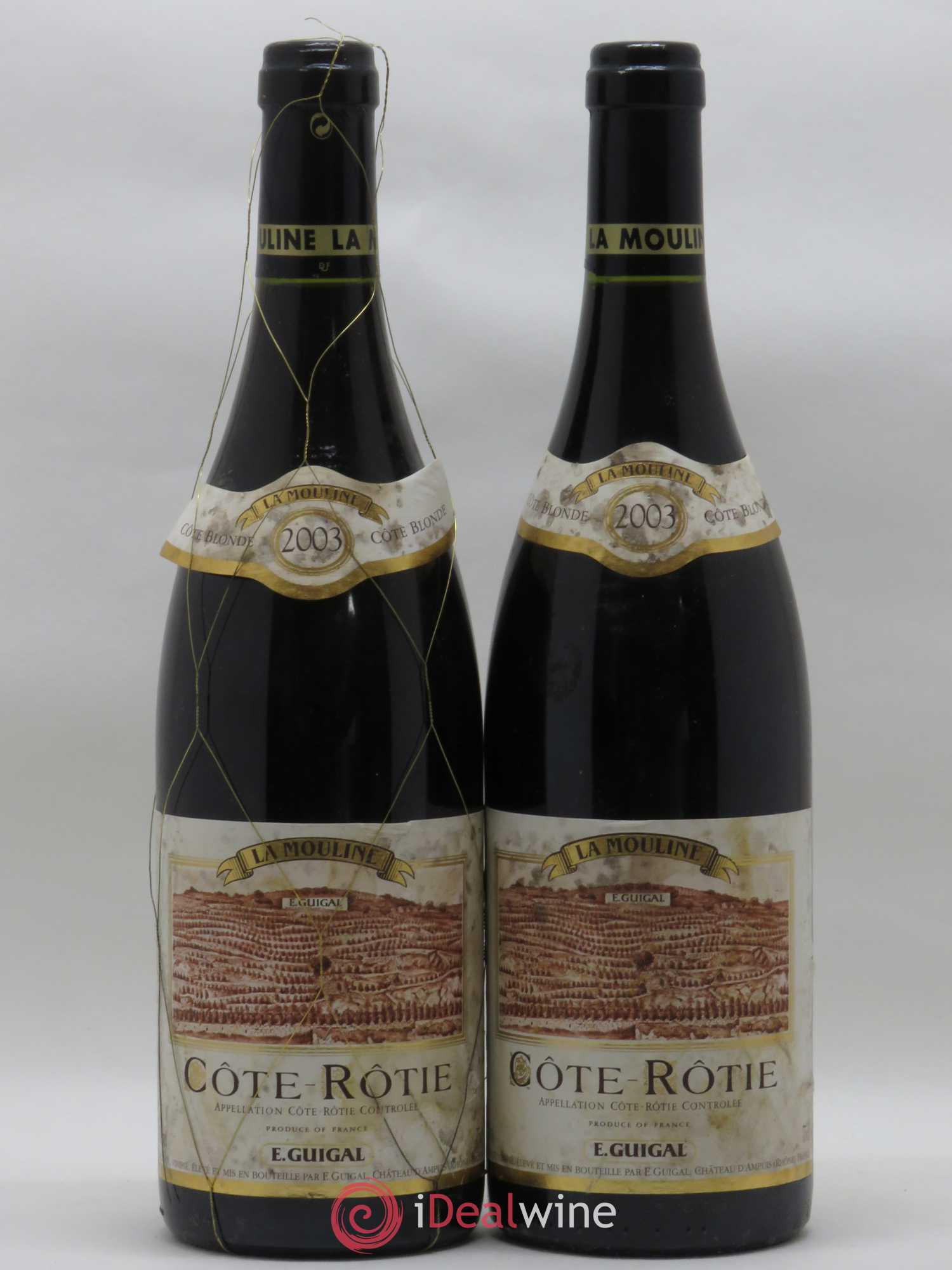 Côte-Rôtie La Mouline Guigal 2003 - Lot de 2 bouteilles - 0