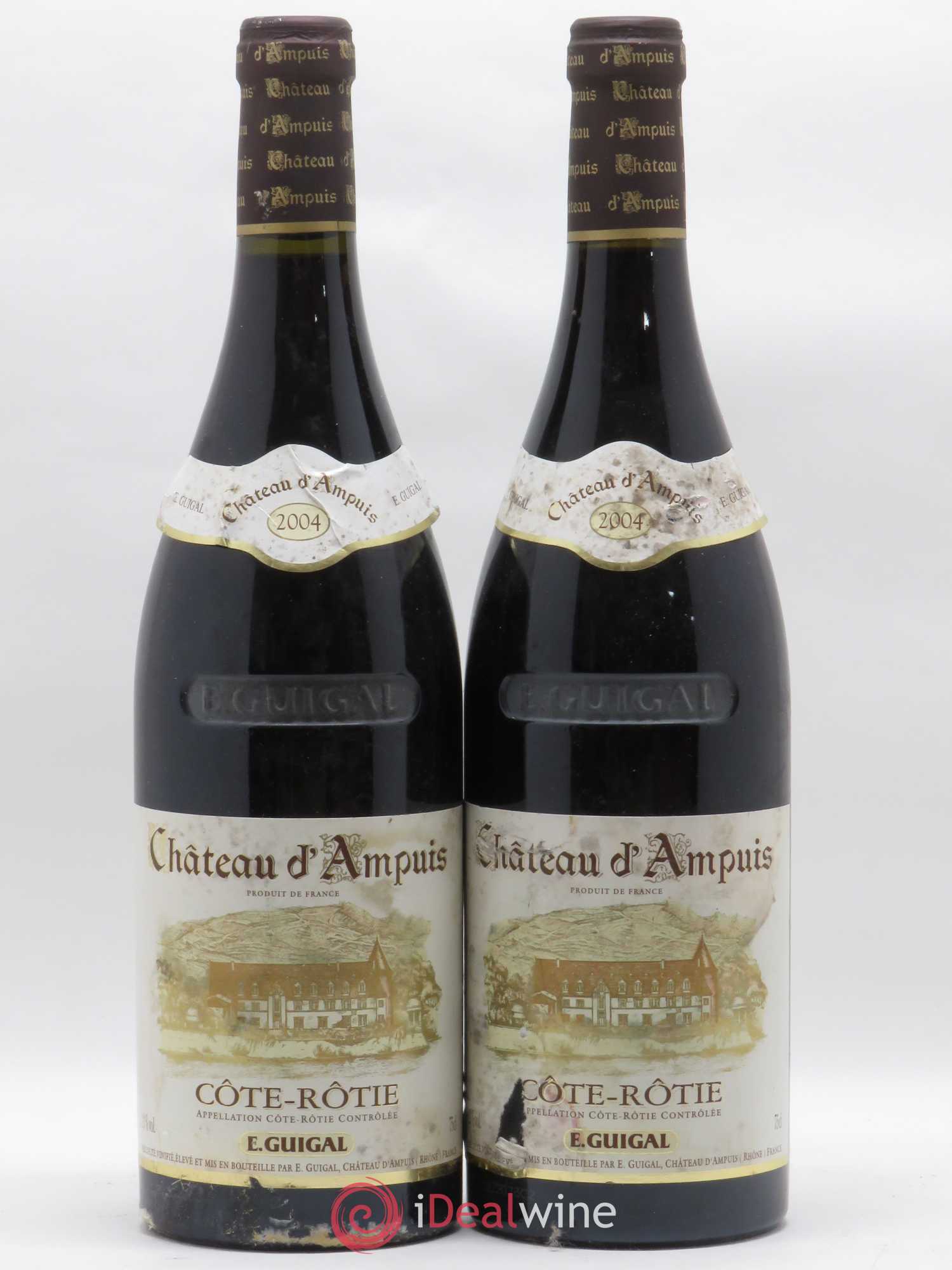 Côte-Rôtie Château d'Ampuis Guigal 2004 - Lot de 2 bouteilles - 0