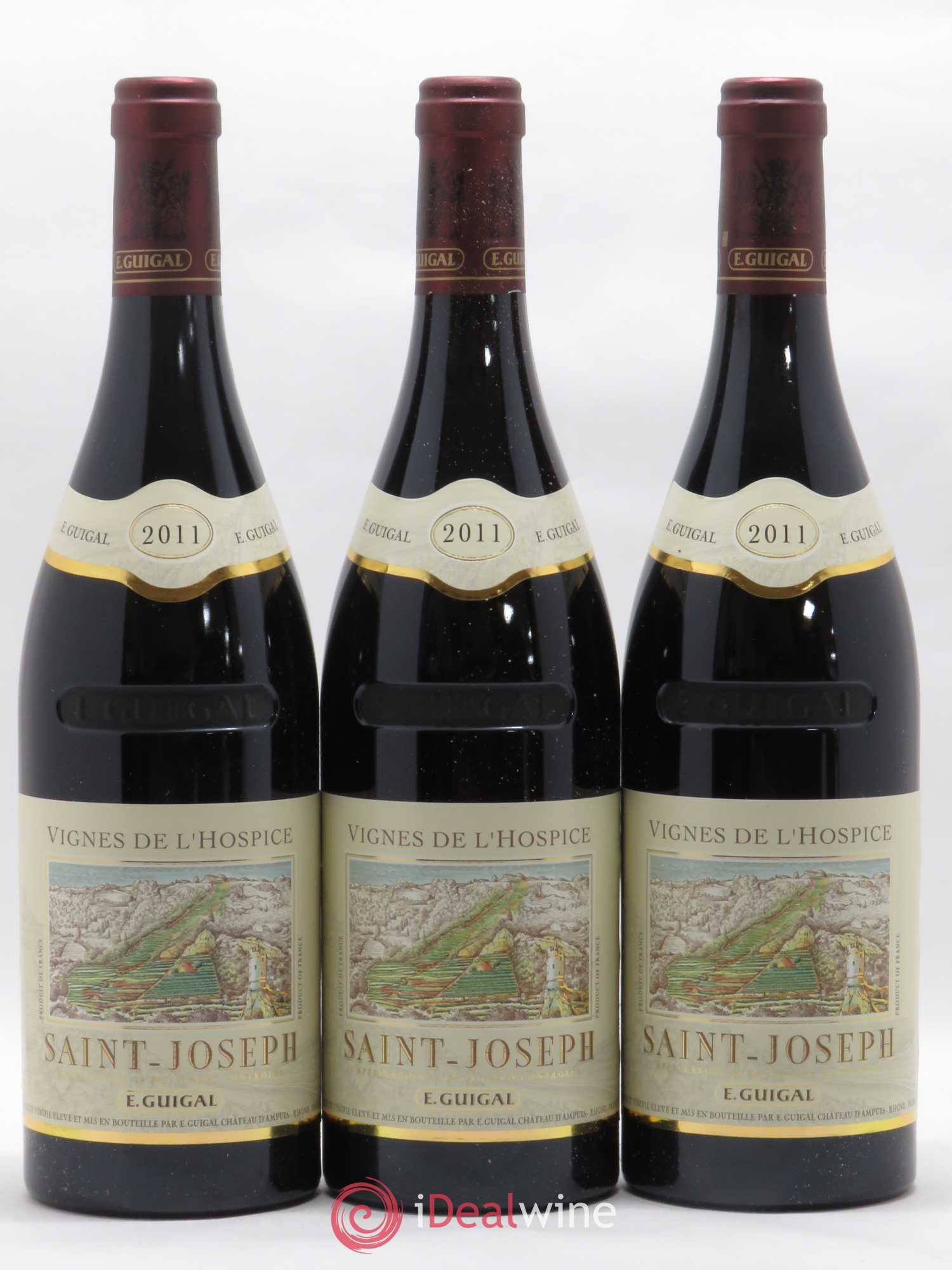 Saint-Joseph Vignes de l'Hospice Guigal 2011 - Lot de 6 bouteilles - 1
