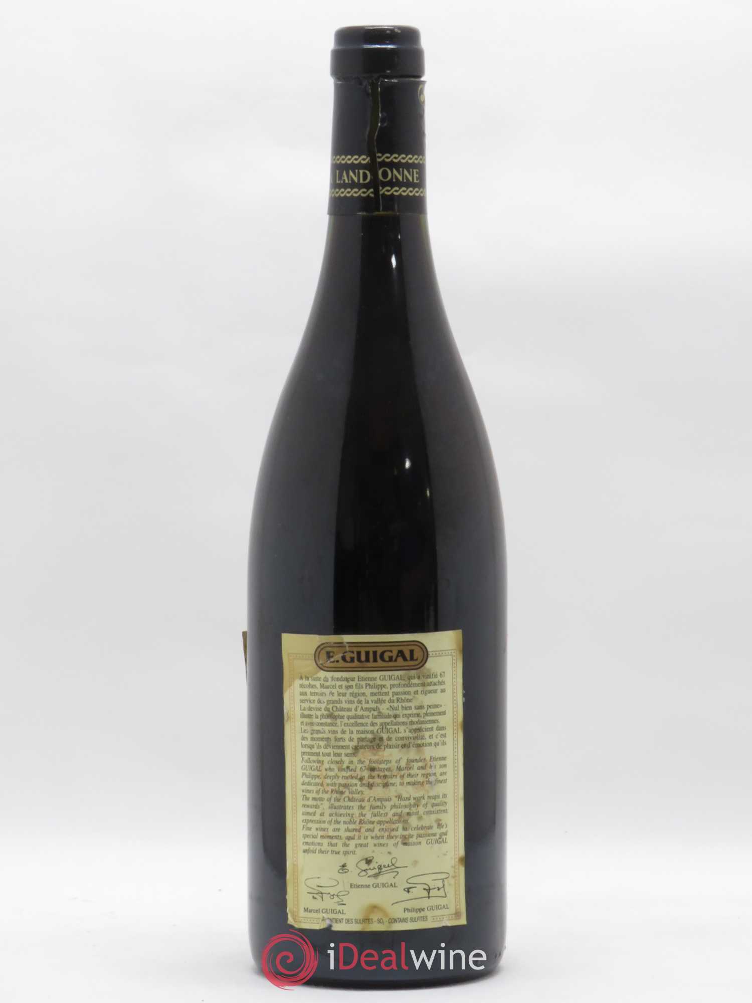 Côte-Rôtie La Landonne Guigal Présumé 2003 - Lot de 1 bouteille - 1