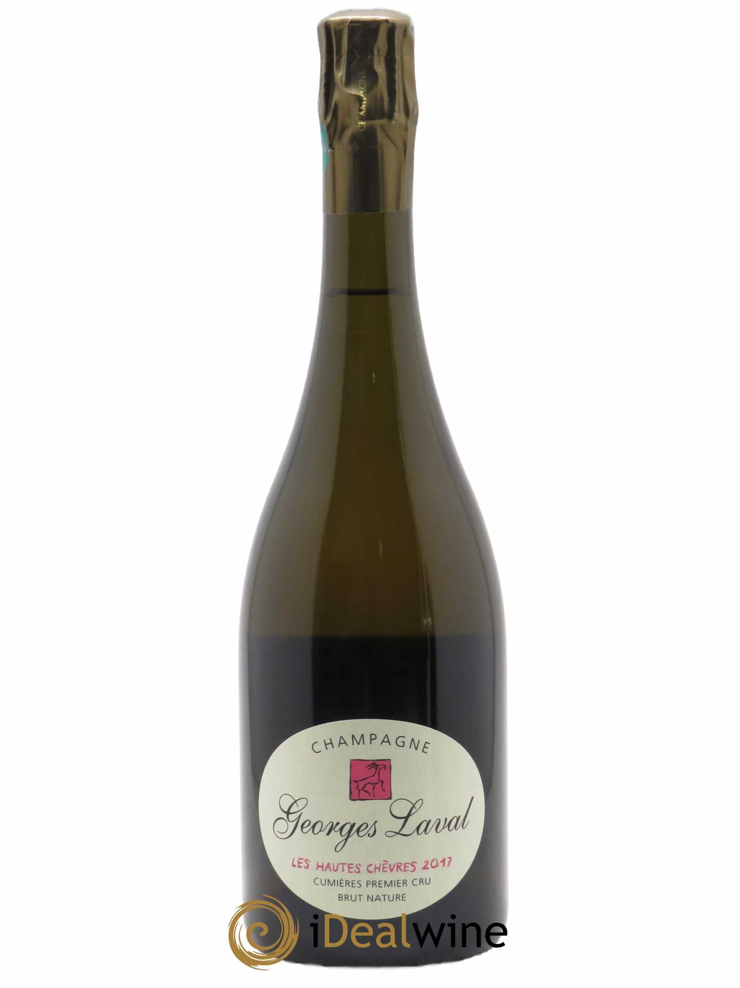 Les Hautes Chèvres 1er Cru Brut Nature Georges Laval 2017 - Lot de 1 bouteille - 0