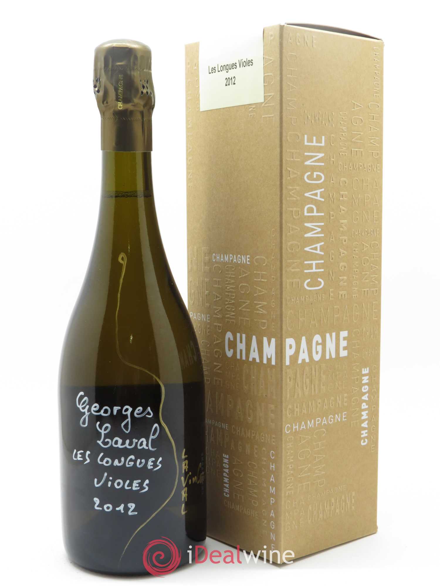 Les Longues Violes 1er Cru Brut Nature Georges Laval 2012 - Lot de 1 bouteille - 0