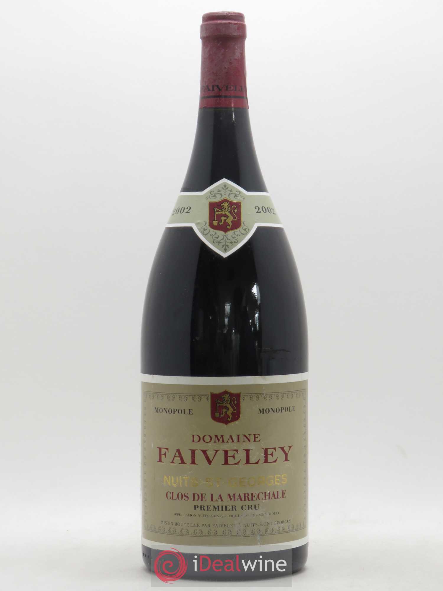 Nuits-Saint-Georges 1er Cru Clos de la Maréchale Faiveley 2002 - Posten von 1 Magnum - 0