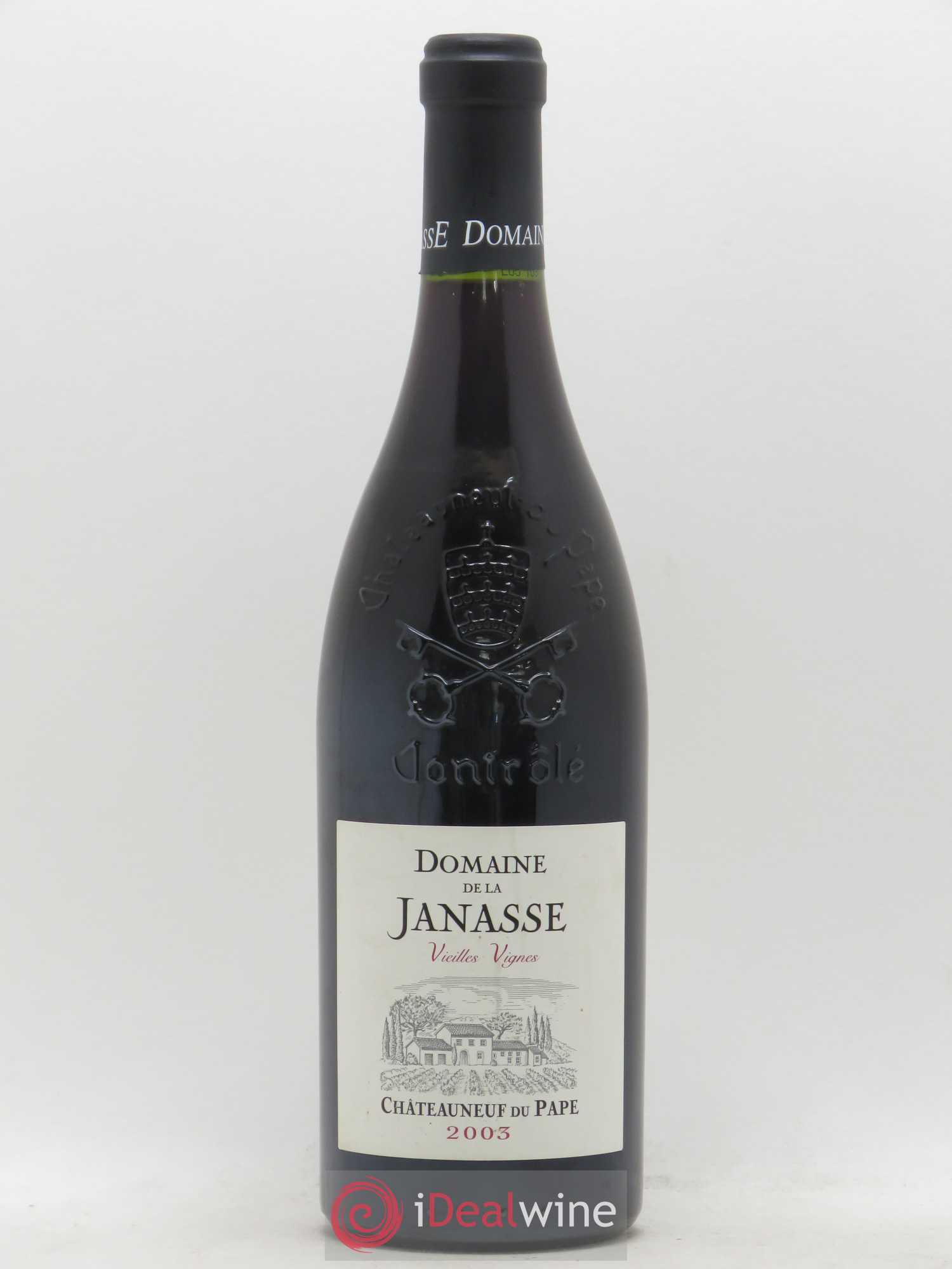 Châteauneuf-du-Pape Cuvée Vieilles Vignes La Janasse (Domaine de) 2003 - Lot de 1 bouteille - 0