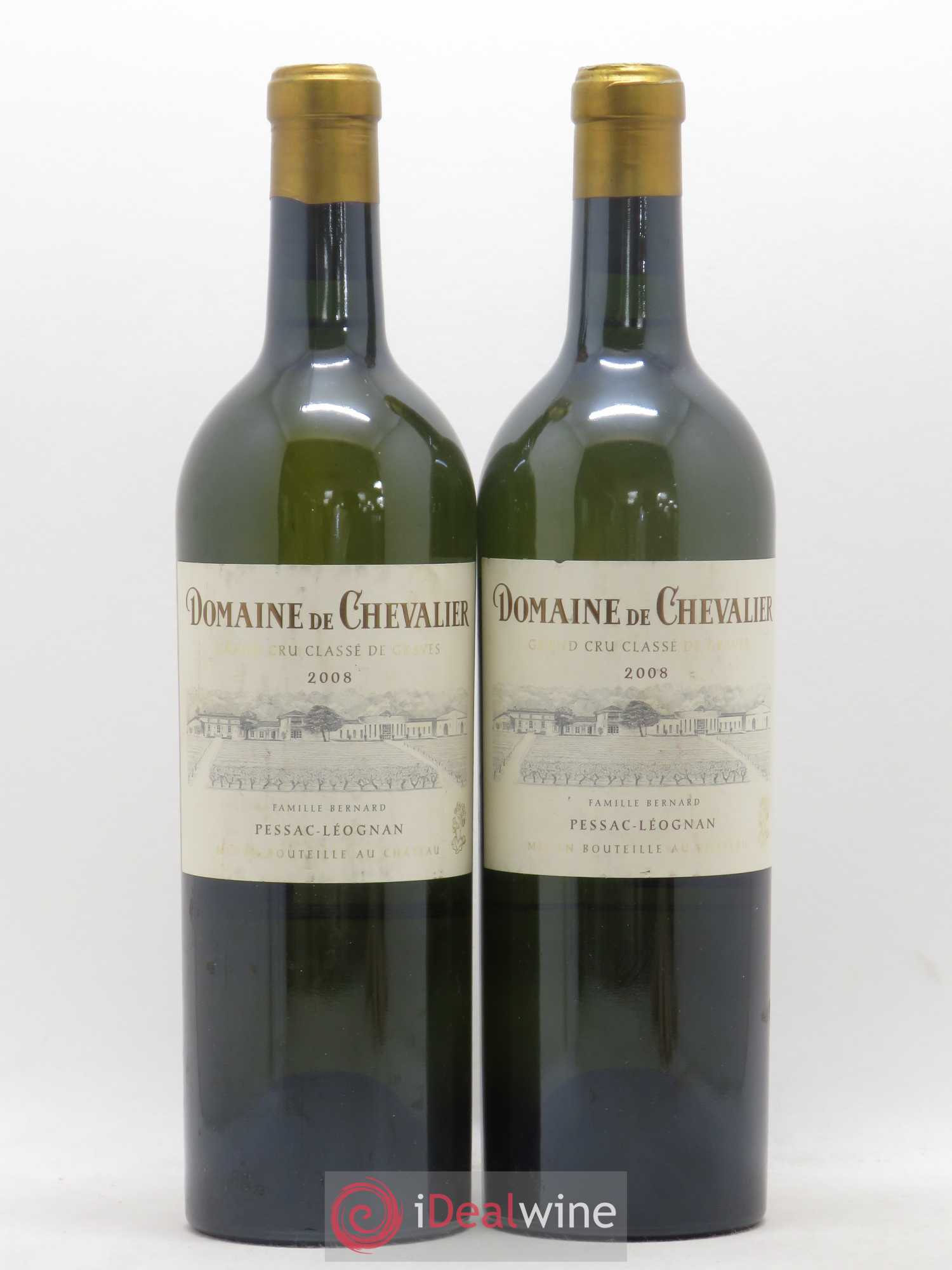 Domaine de Chevalier Cru Classé de Graves 2008 - Lot de 2 bouteilles - 0