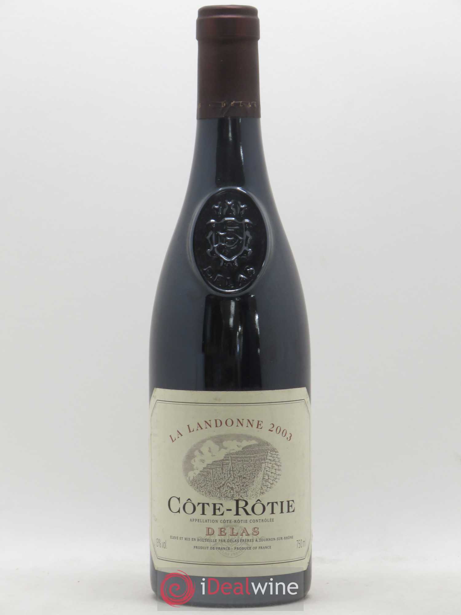 Côte-Rôtie La Landonne Delas Frères 2003 - Lot de 1 bouteille - 0