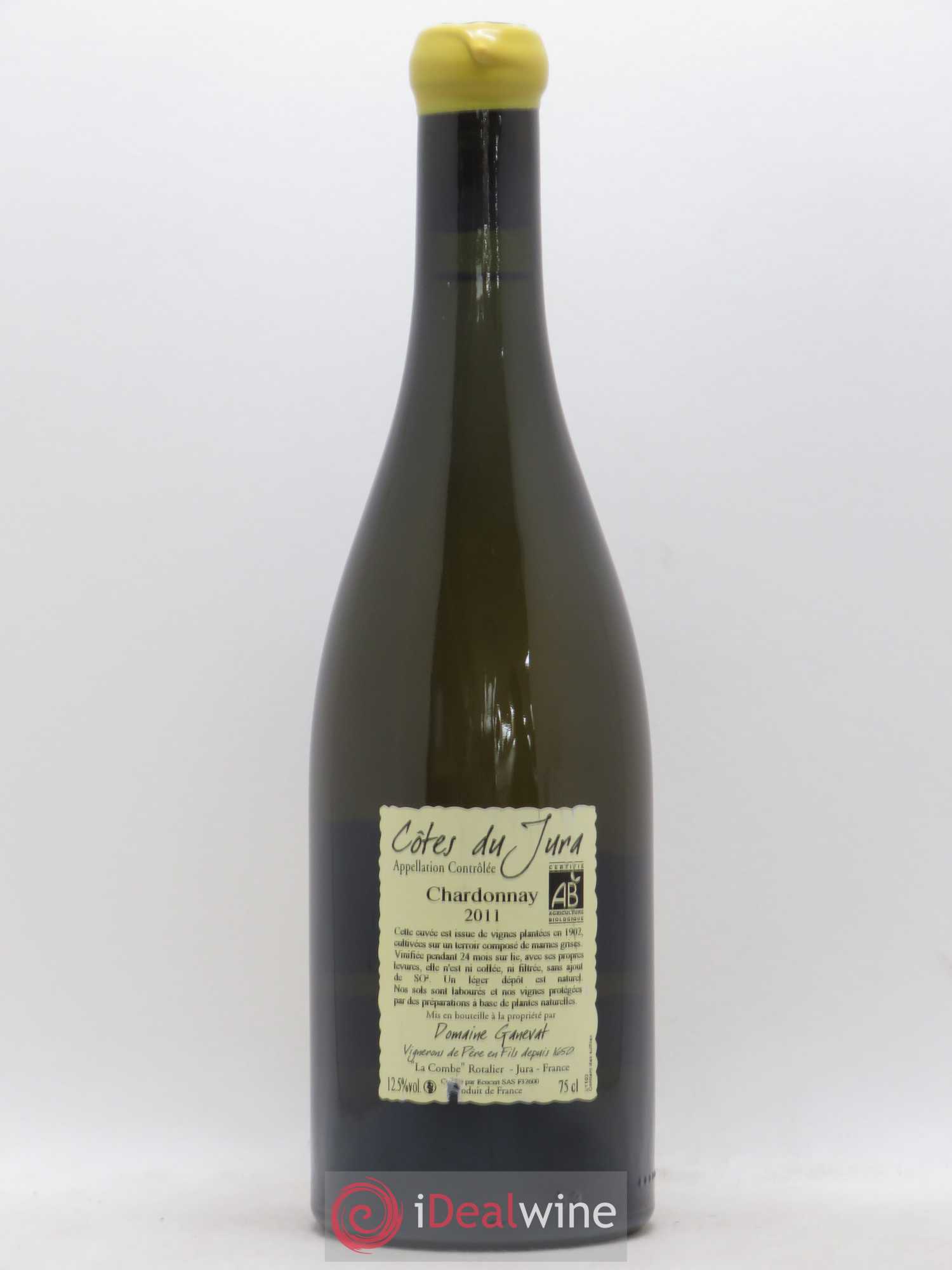 Côtes du Jura Les Chalasses Vieilles Vignes Jean-François Ganevat (Domaine) 2011 - Lot de 1 bouteille - 1