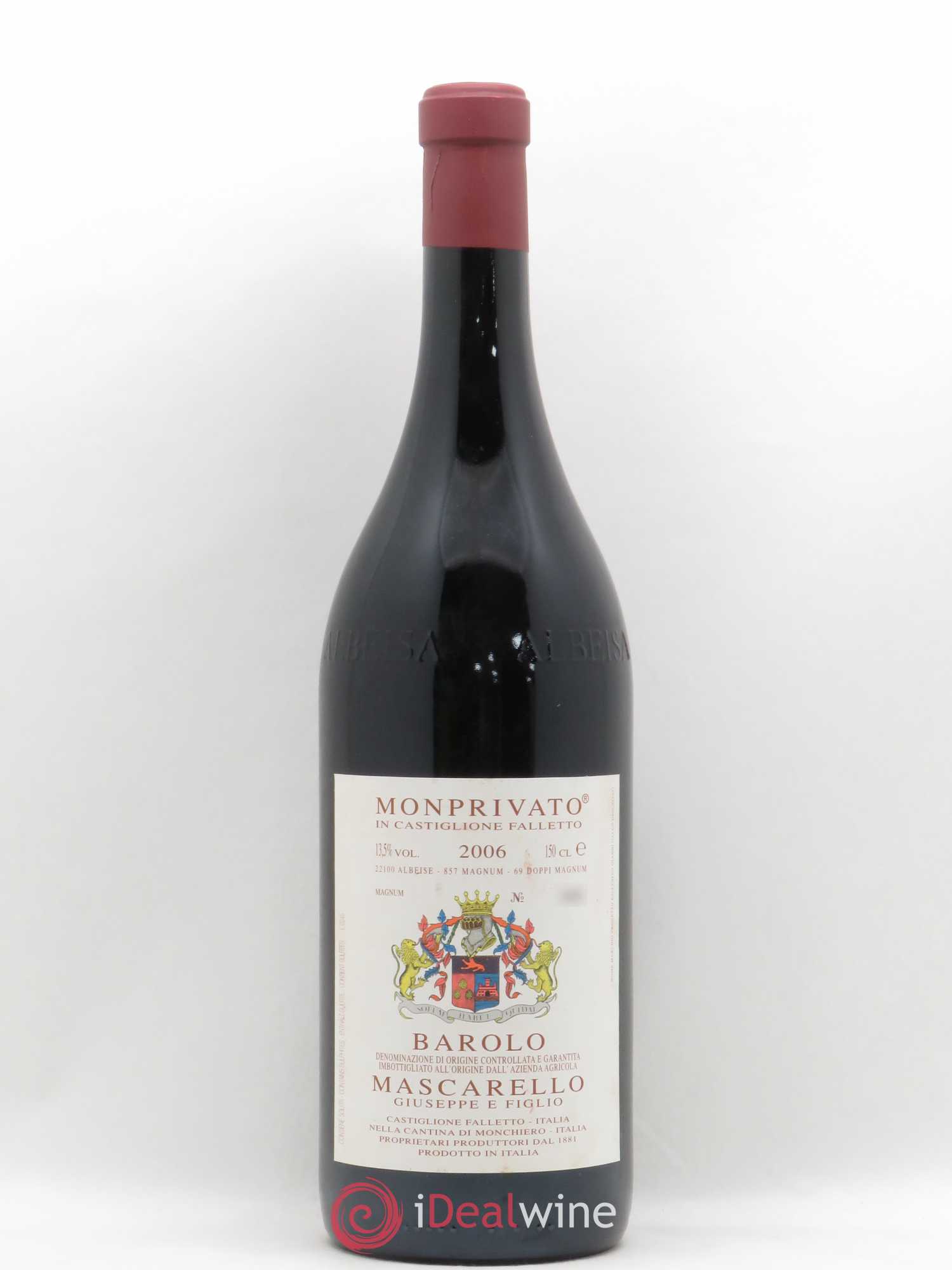 Barolo DOCG Monprivato Giuseppe Mascarello 2006 - Lot de 1 magnum - 0