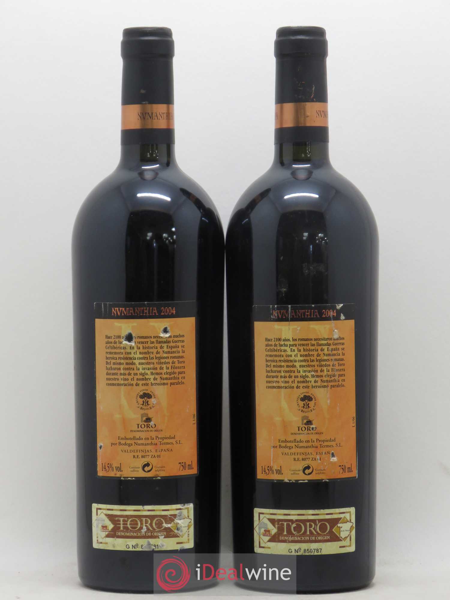 Toro Bodega Numanthia Numanthia 2004 - Posten von 2 Flaschen - 1